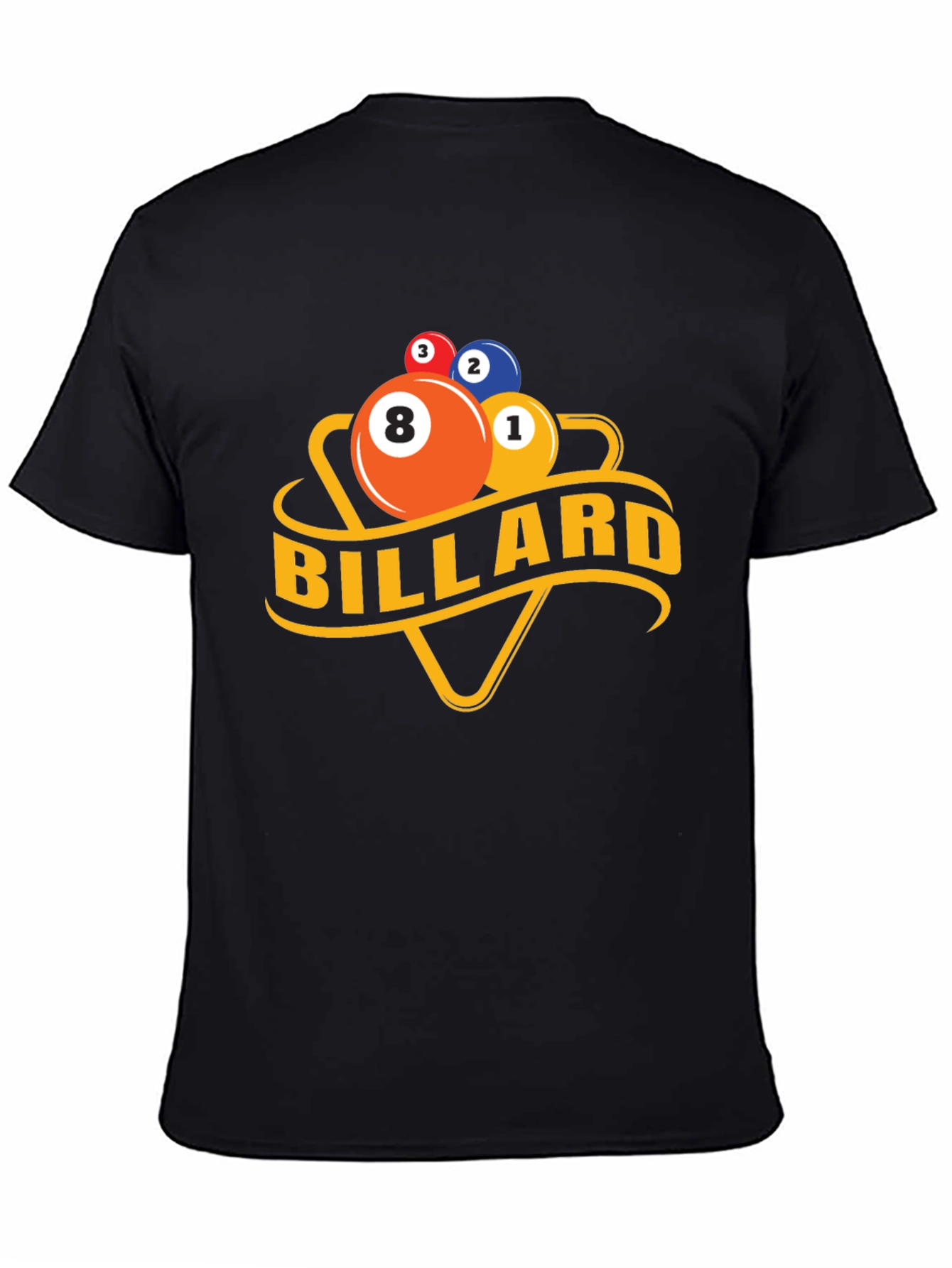 Billiard T-Shirt - Pool Ball Design