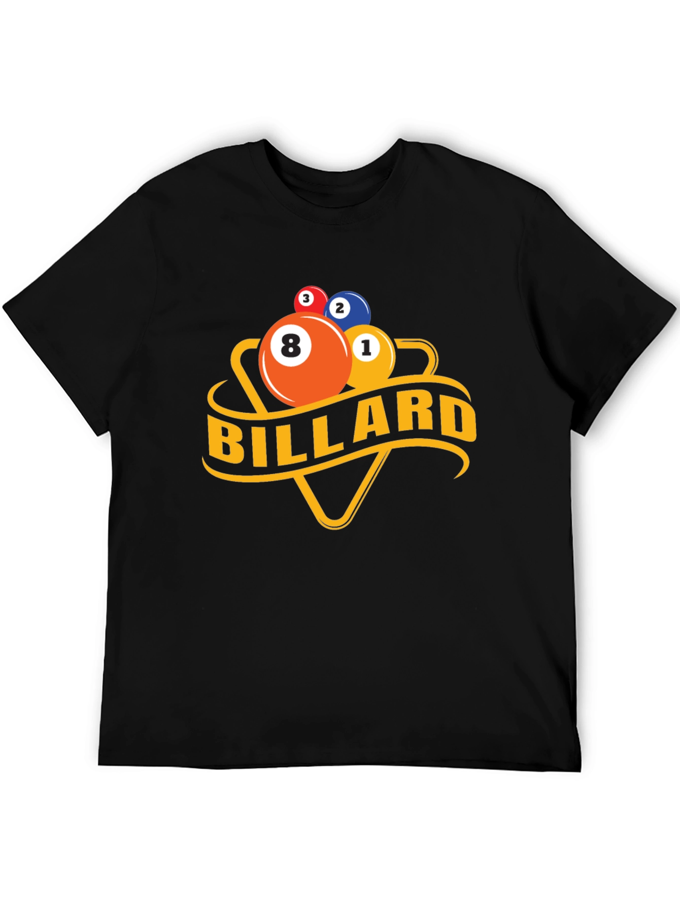 Billiard T-Shirt - Pool Ball Design