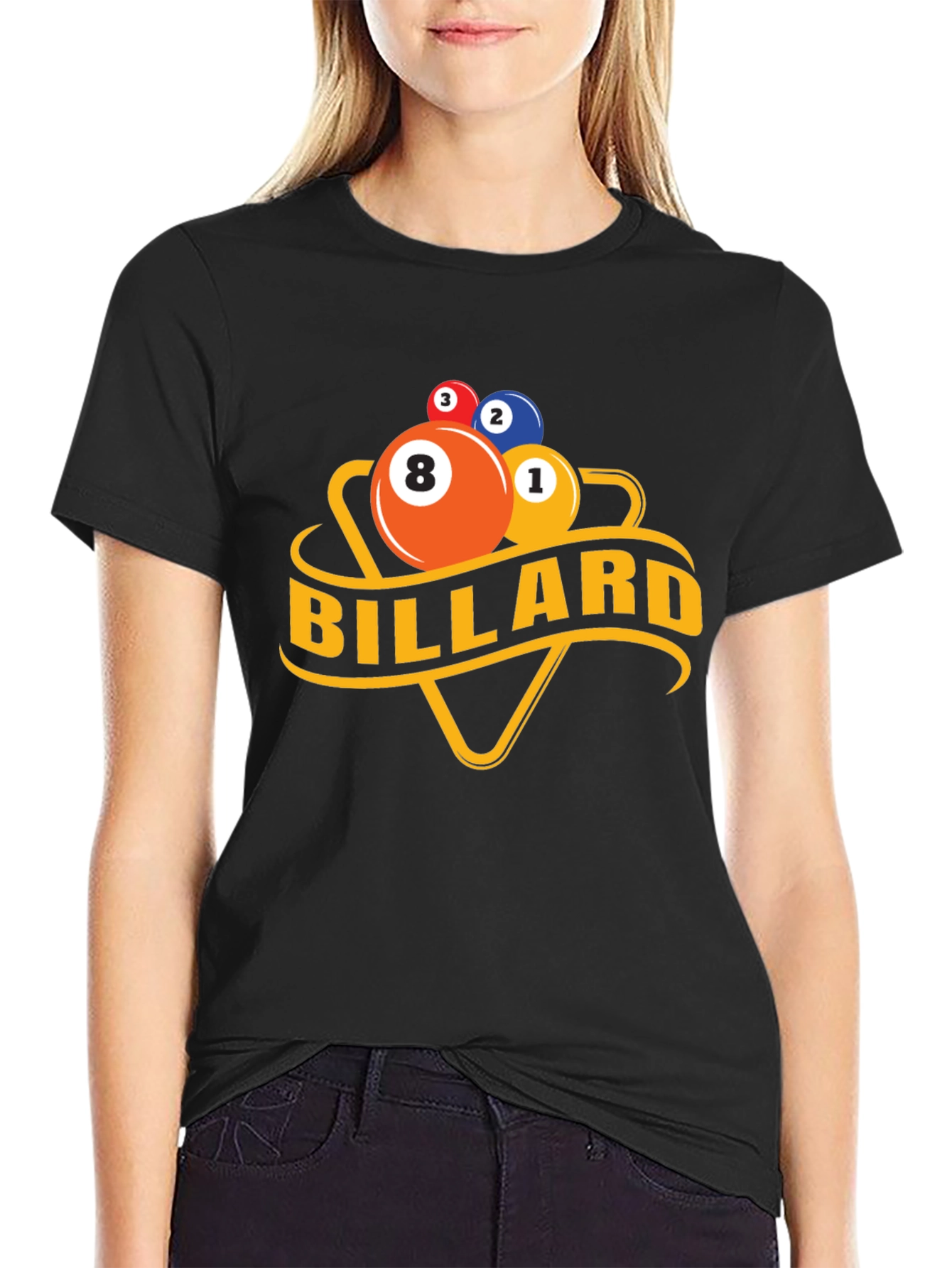 Billiard T-Shirt - Pool Ball Design