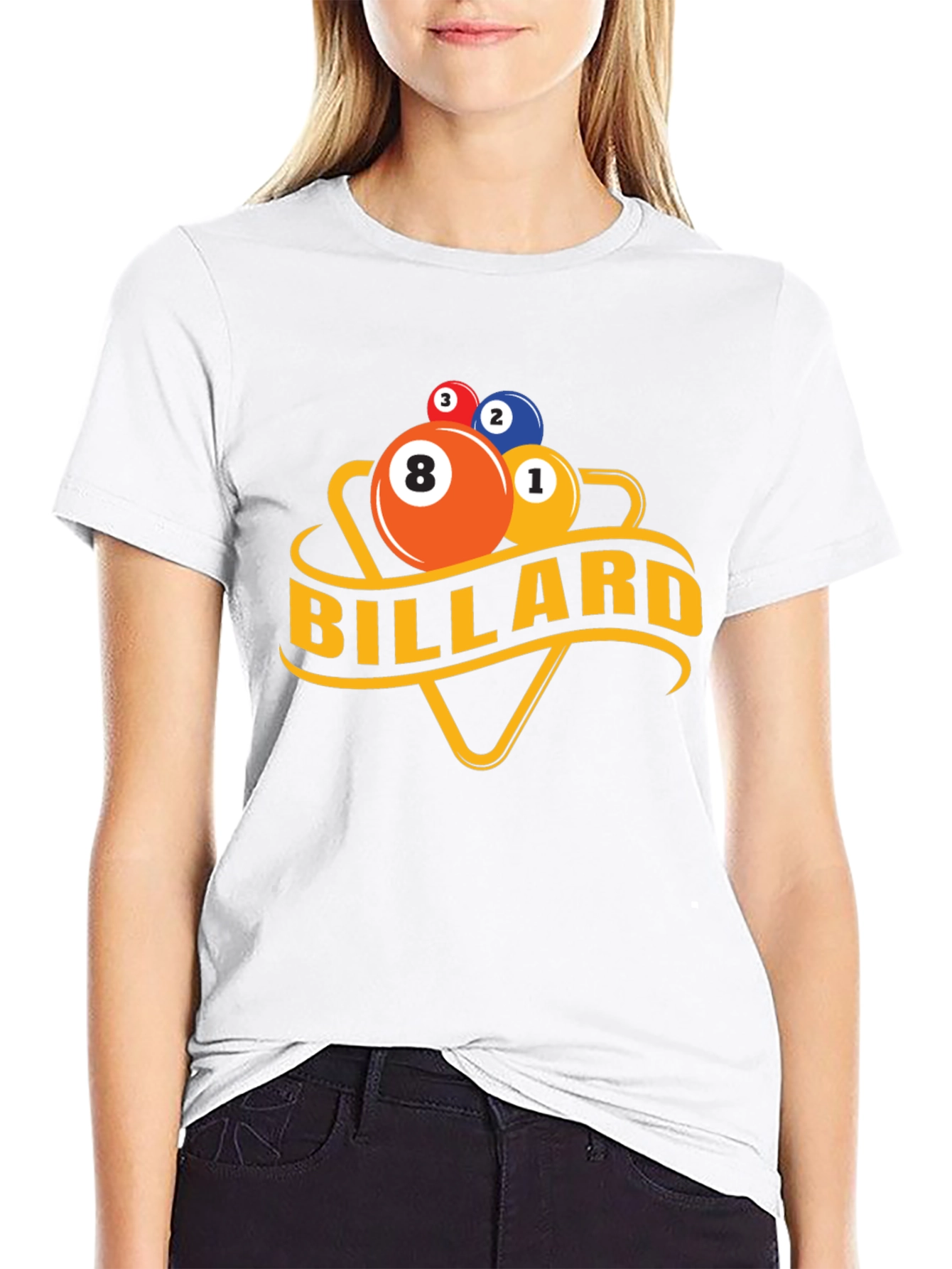 Billiard T-Shirt - Pool Ball Design