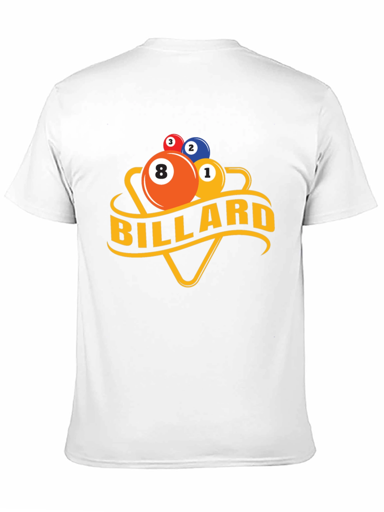Billiard T-Shirt - Pool Ball Design