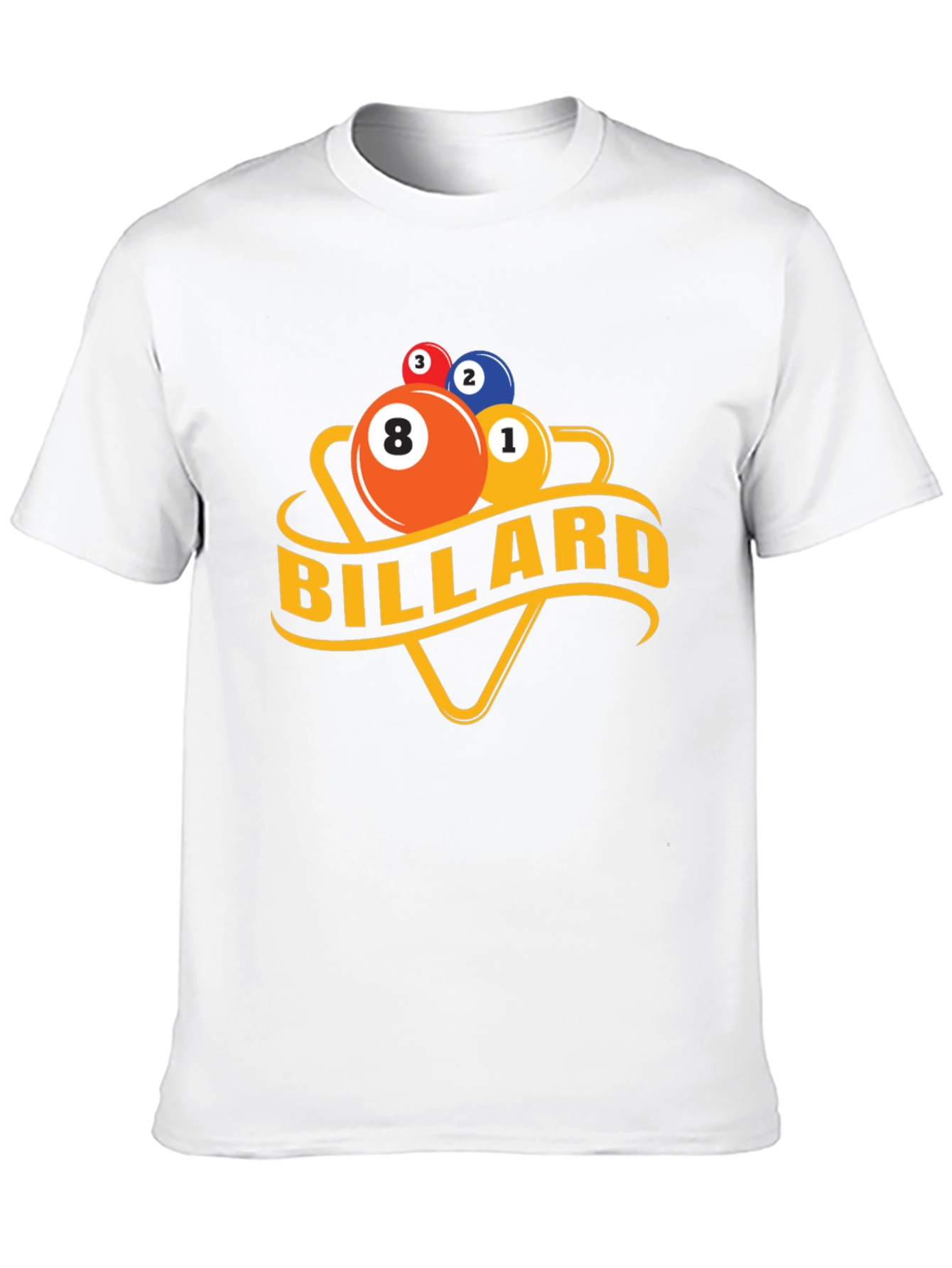 Billiard T-Shirt - Pool Ball Design