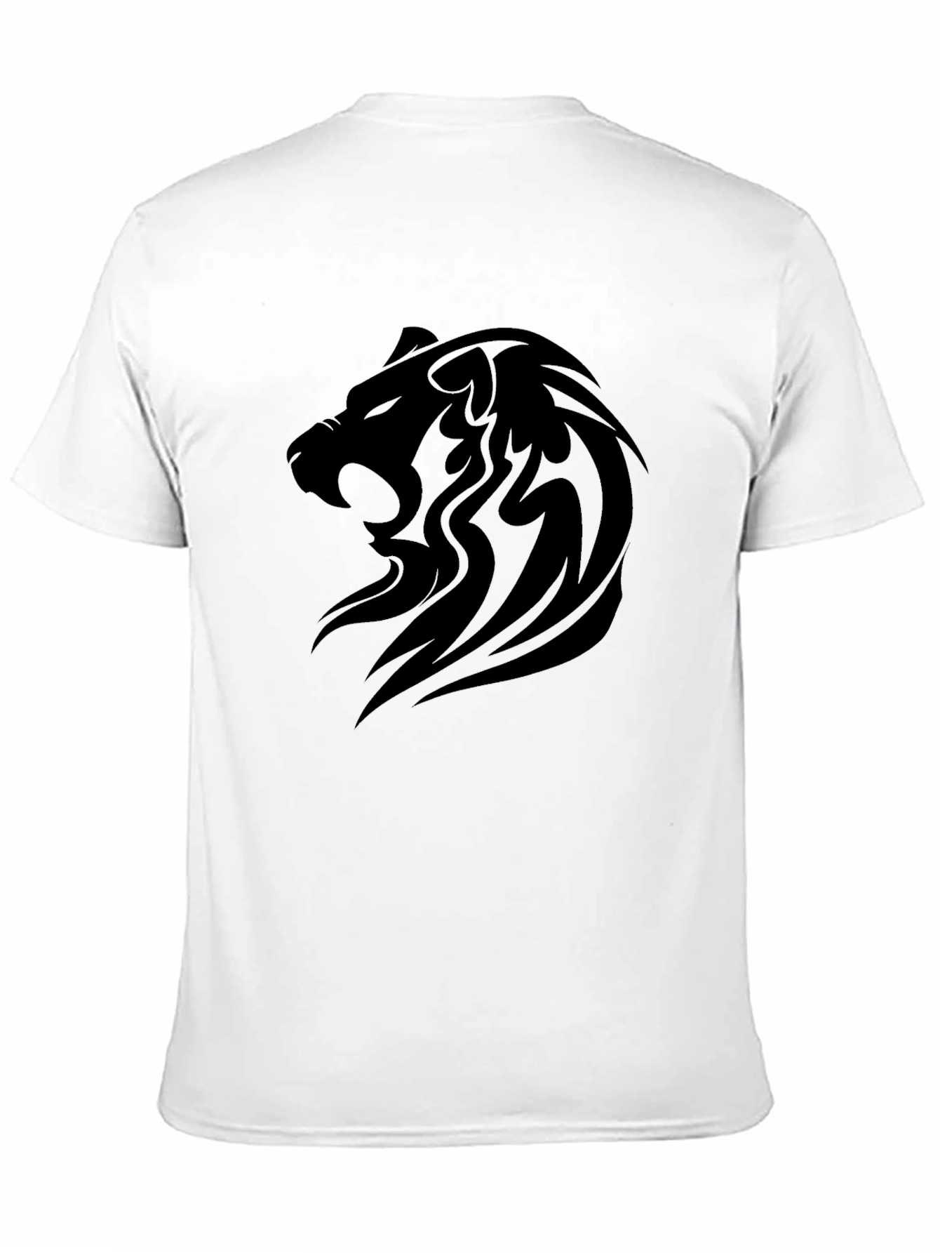 Black Lion Graphic T-Shirt - Bold and Stylish