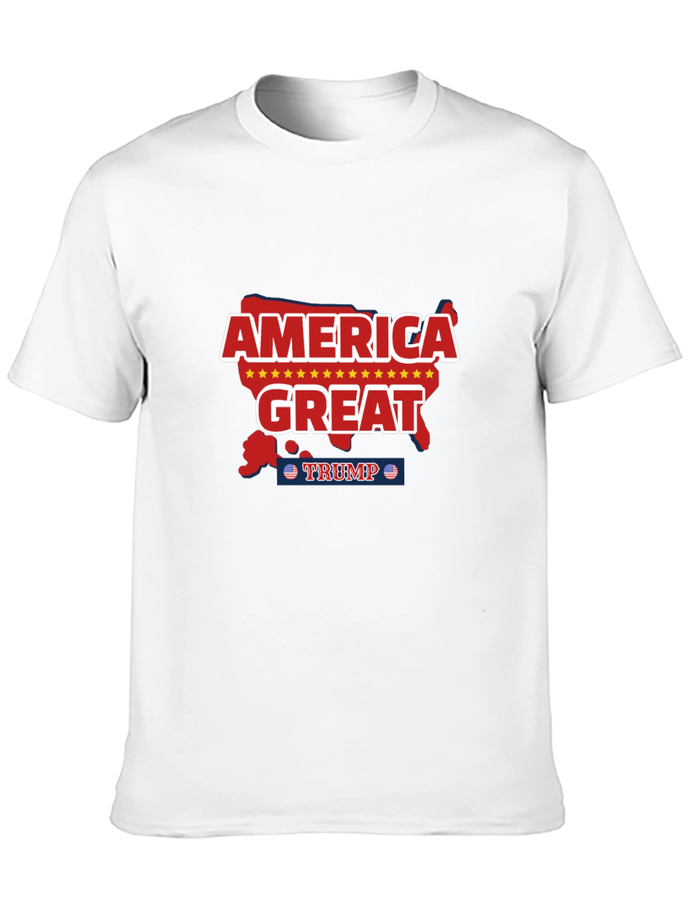 America Great Trump Graphic Tee - Black
