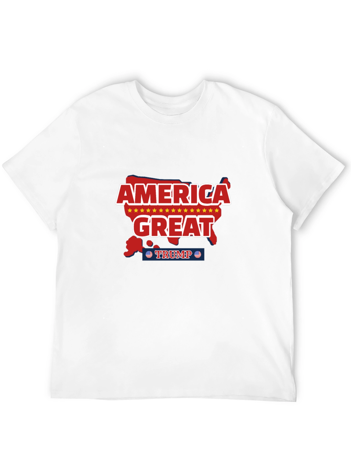 America Great Trump Graphic Tee - Black
