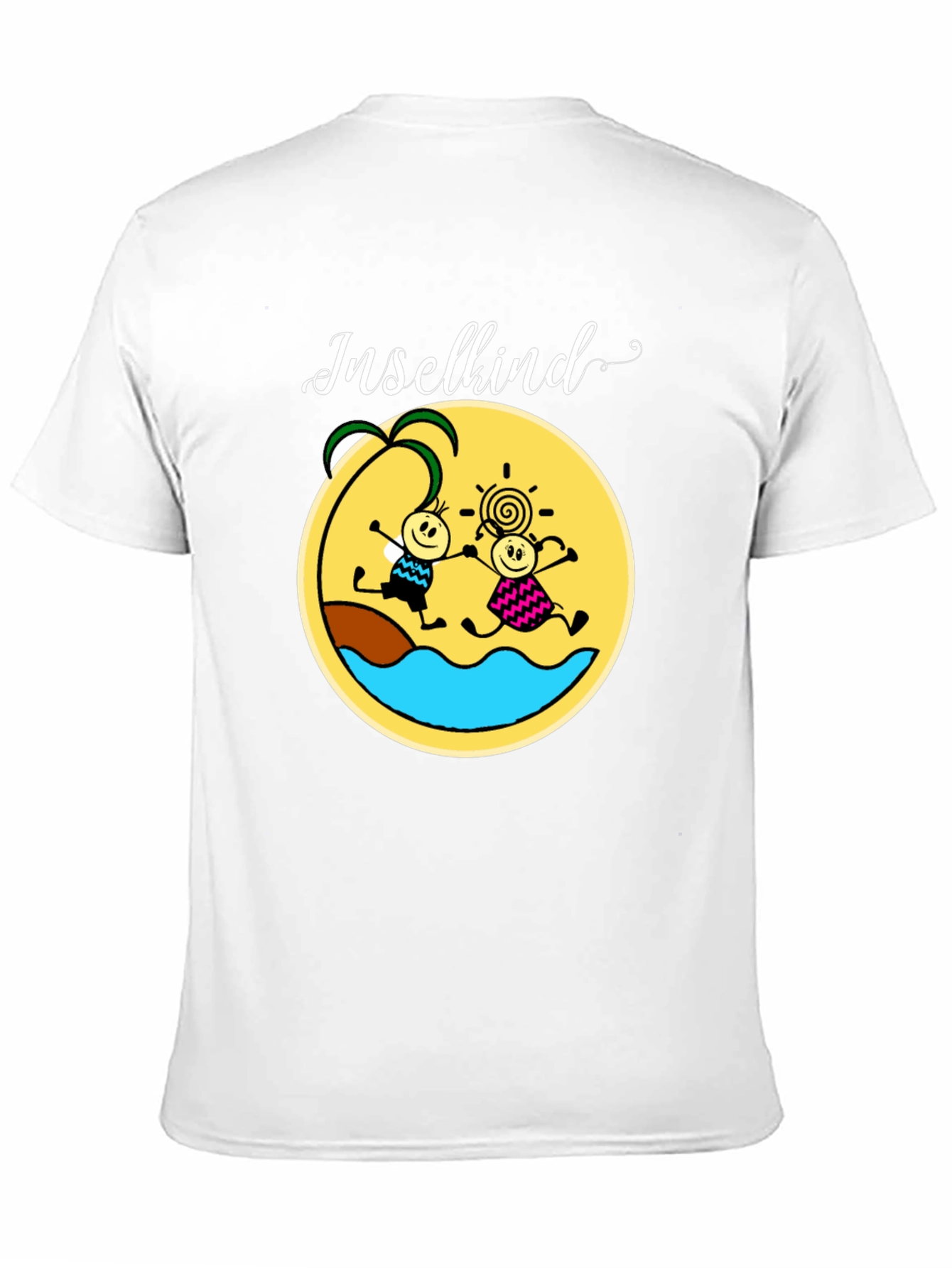 Inselkind Graphic Tee - Black Cotton T-Shirt