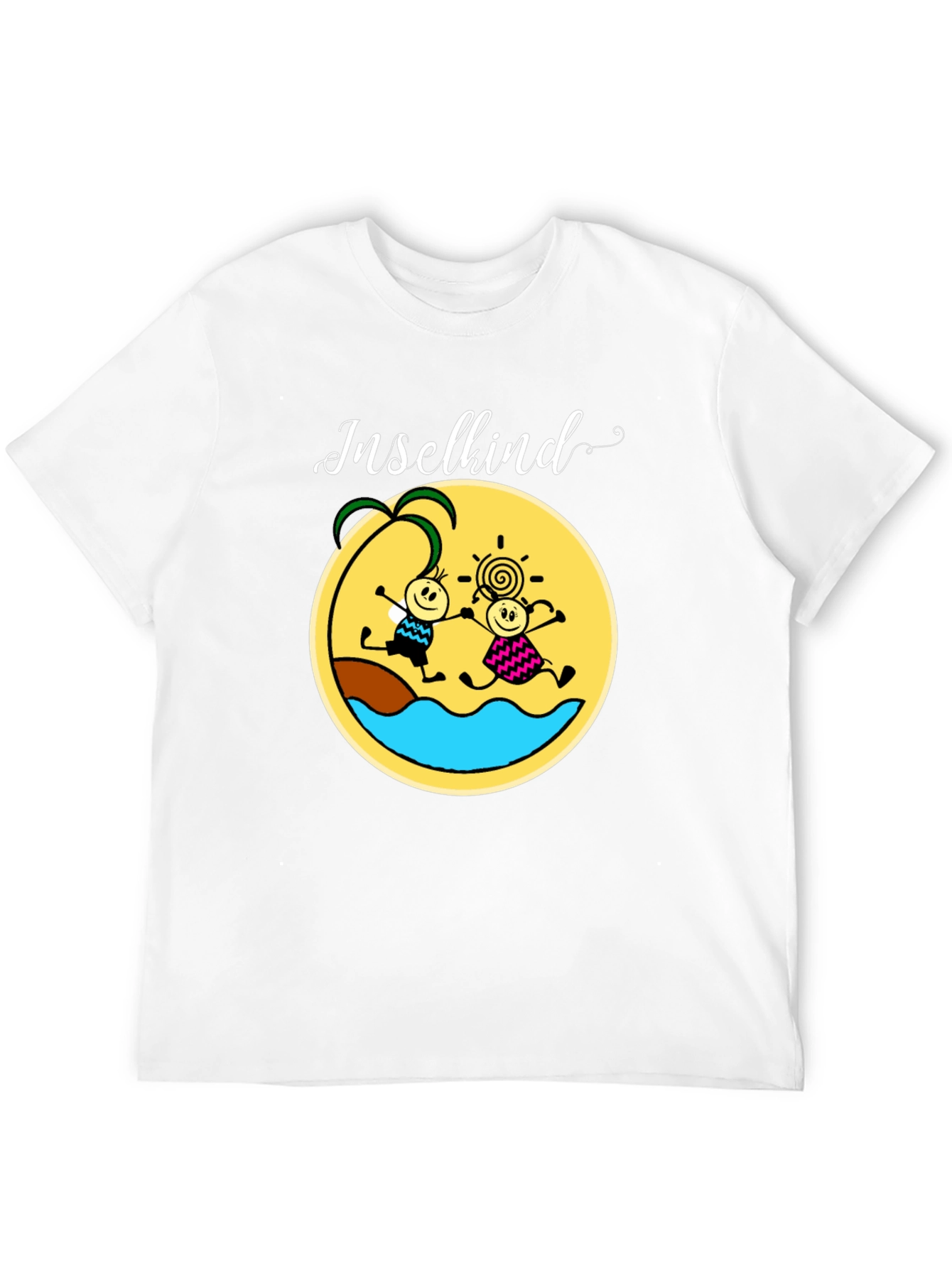 Inselkind Graphic Tee - Black Cotton T-Shirt