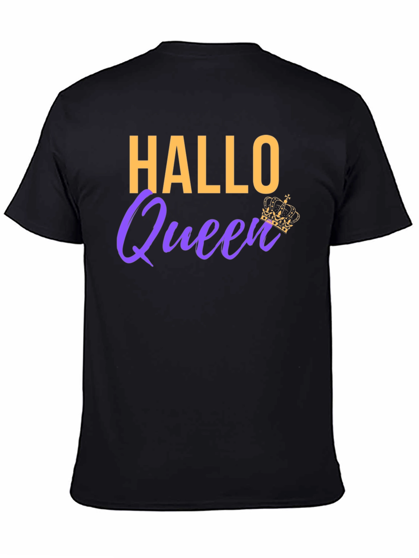Hallo Queen T-Shirt - Halloween Party Tee