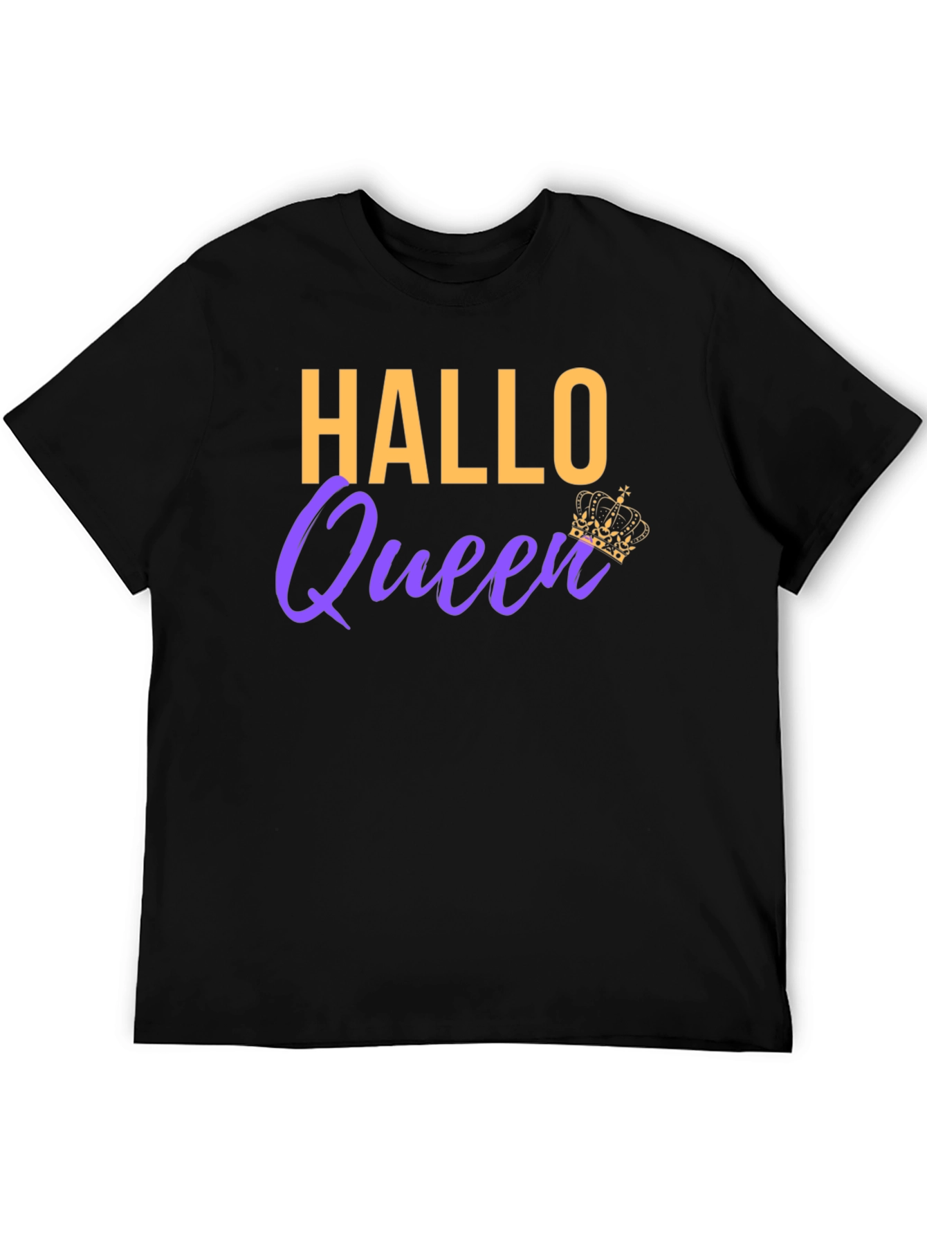Hallo Queen T-Shirt - Halloween Party Tee