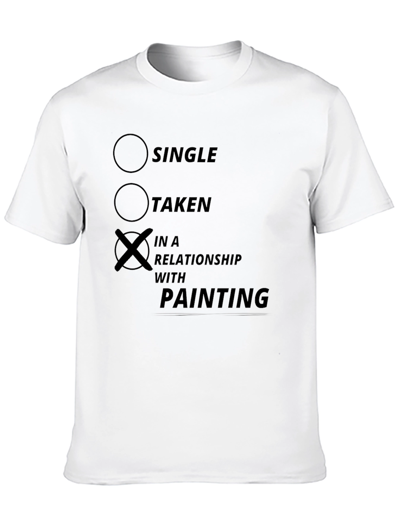 Relationship with Painting T-Shirt - Single Taken Artist Tee