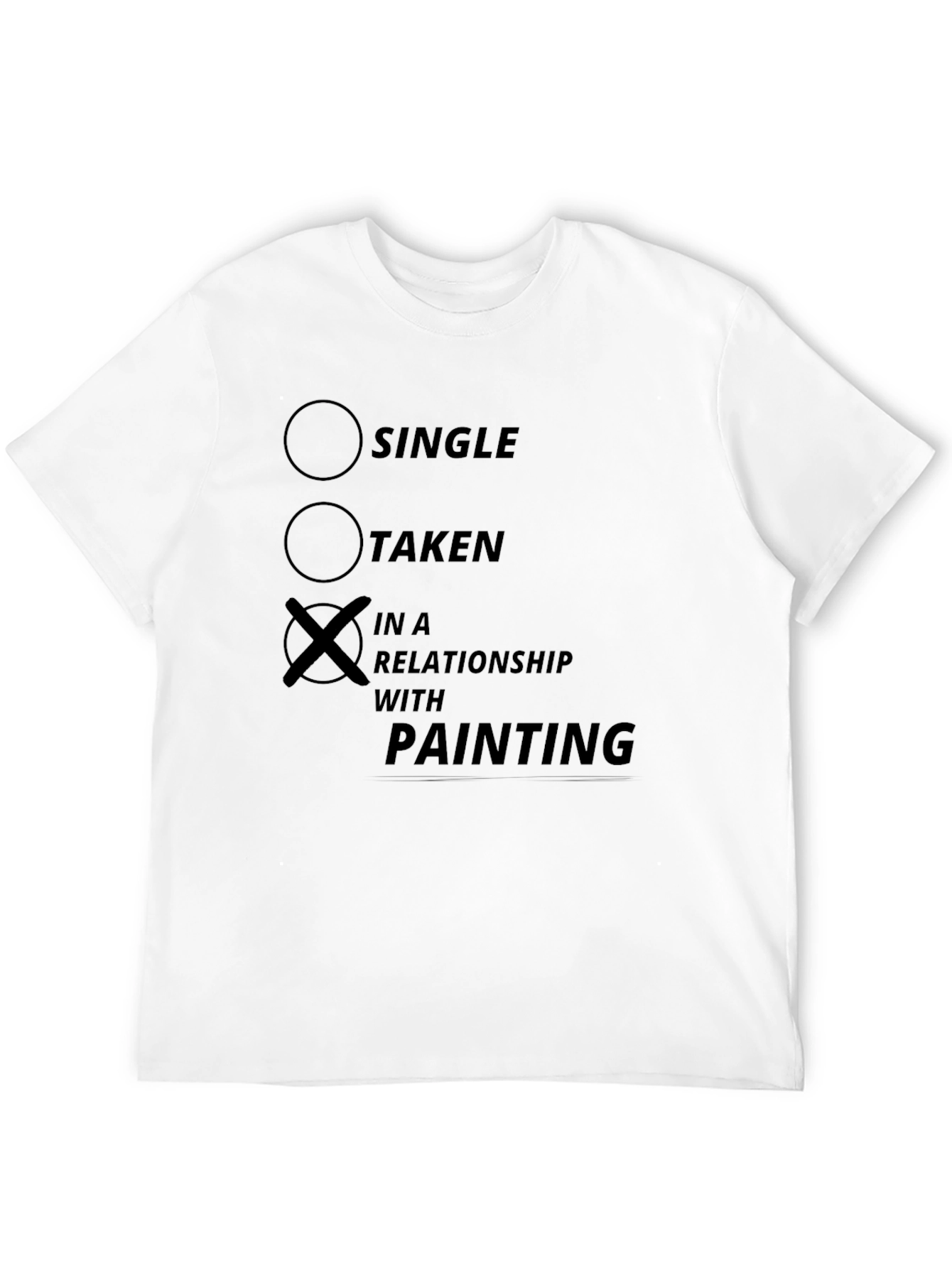 Relationship with Painting T-Shirt - Single Taken Artist Tee