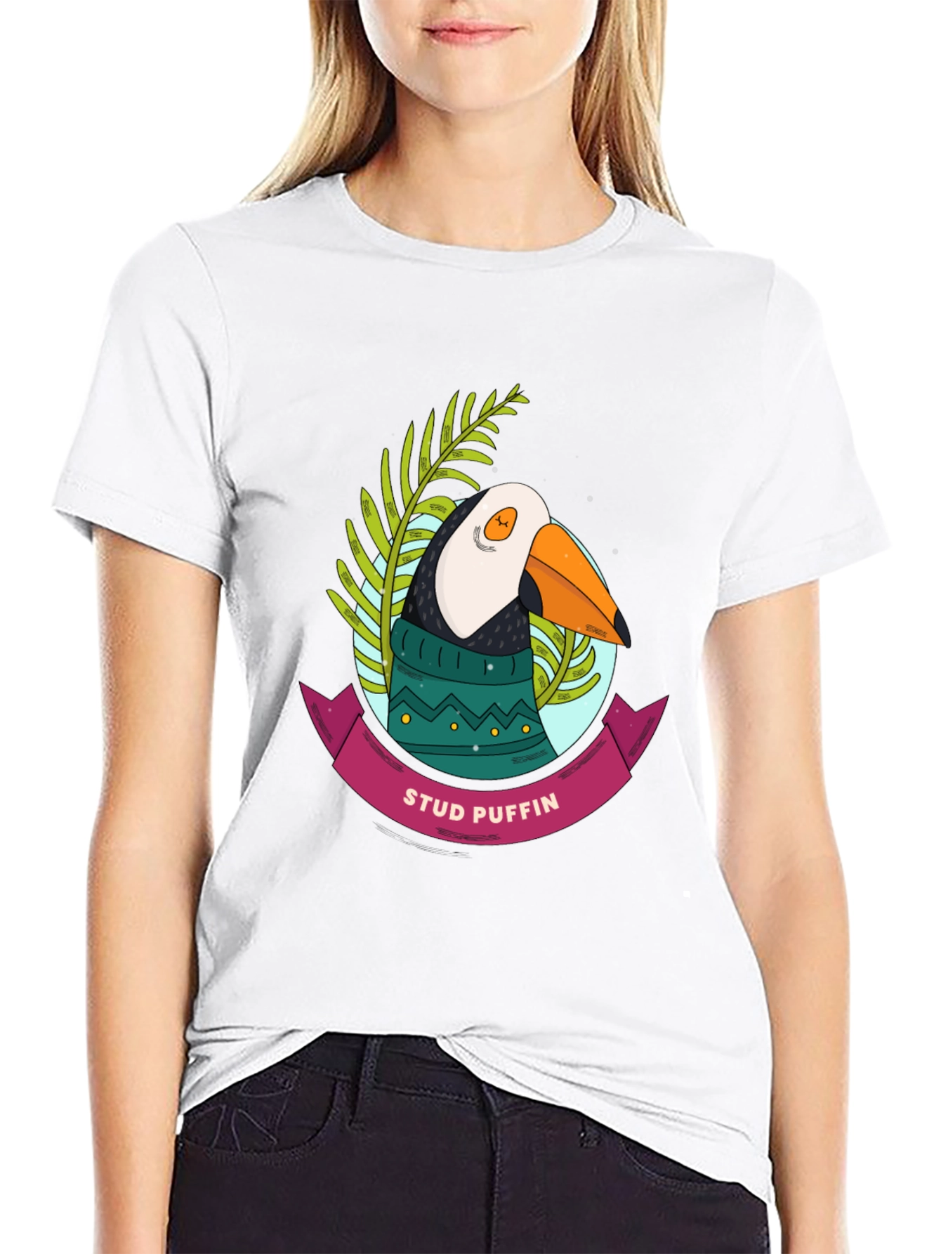 Stud Puffin Graphic Tee