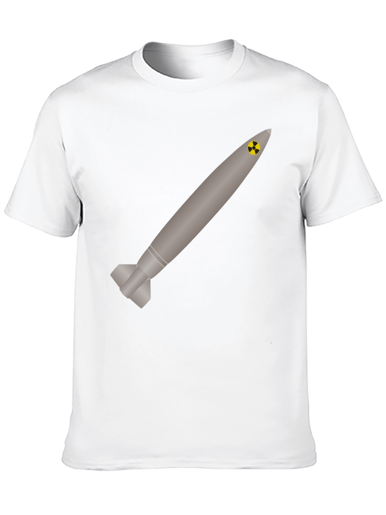 Nuclear Missile Graphic Tee - Black