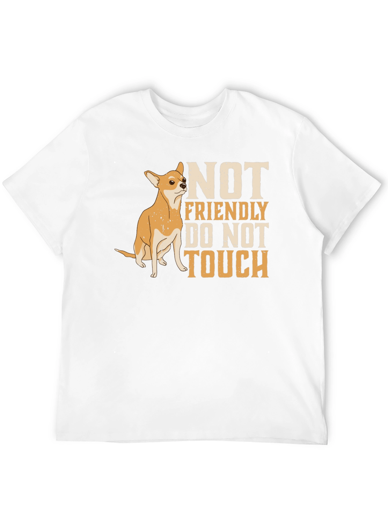Not Friendly Chihuahua Graphic Tee