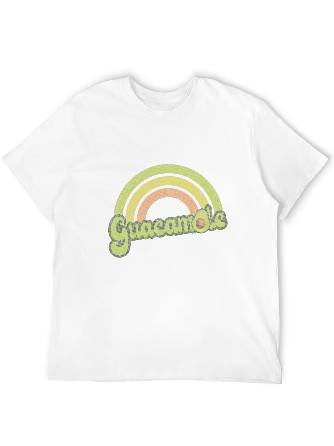 Retro Guacamole Rainbow T-Shirt