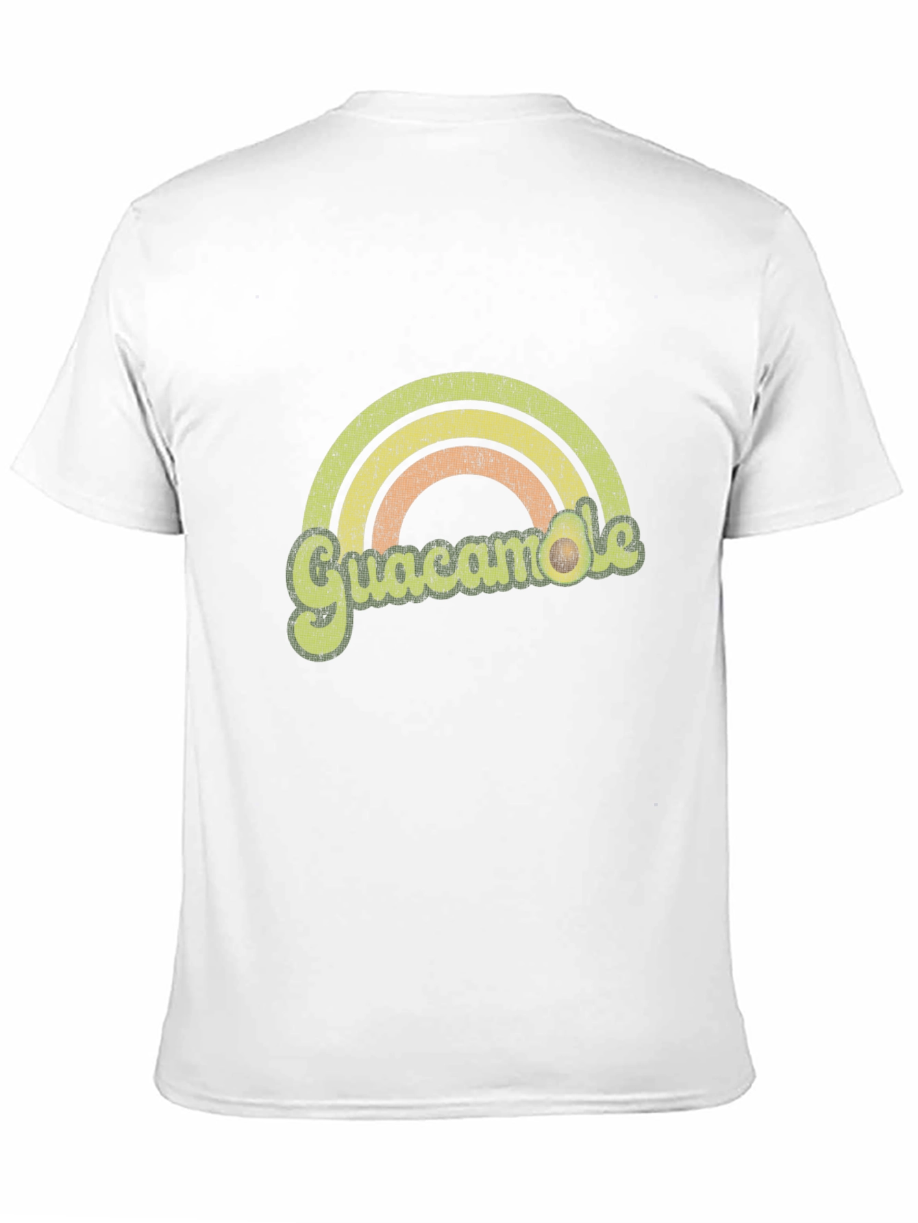 Retro Guacamole Rainbow T-Shirt