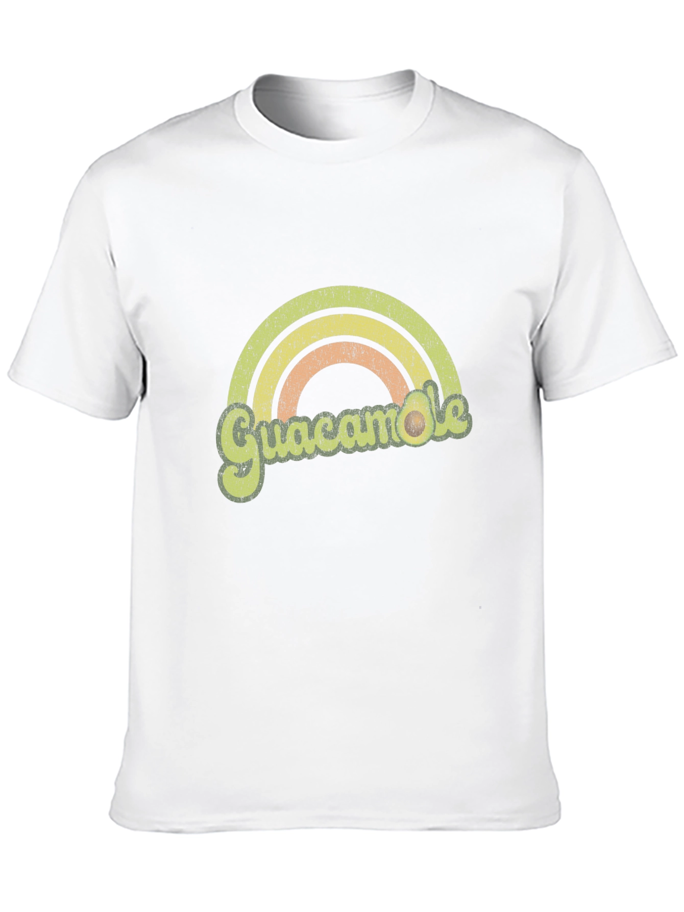 Retro Guacamole Rainbow T-Shirt