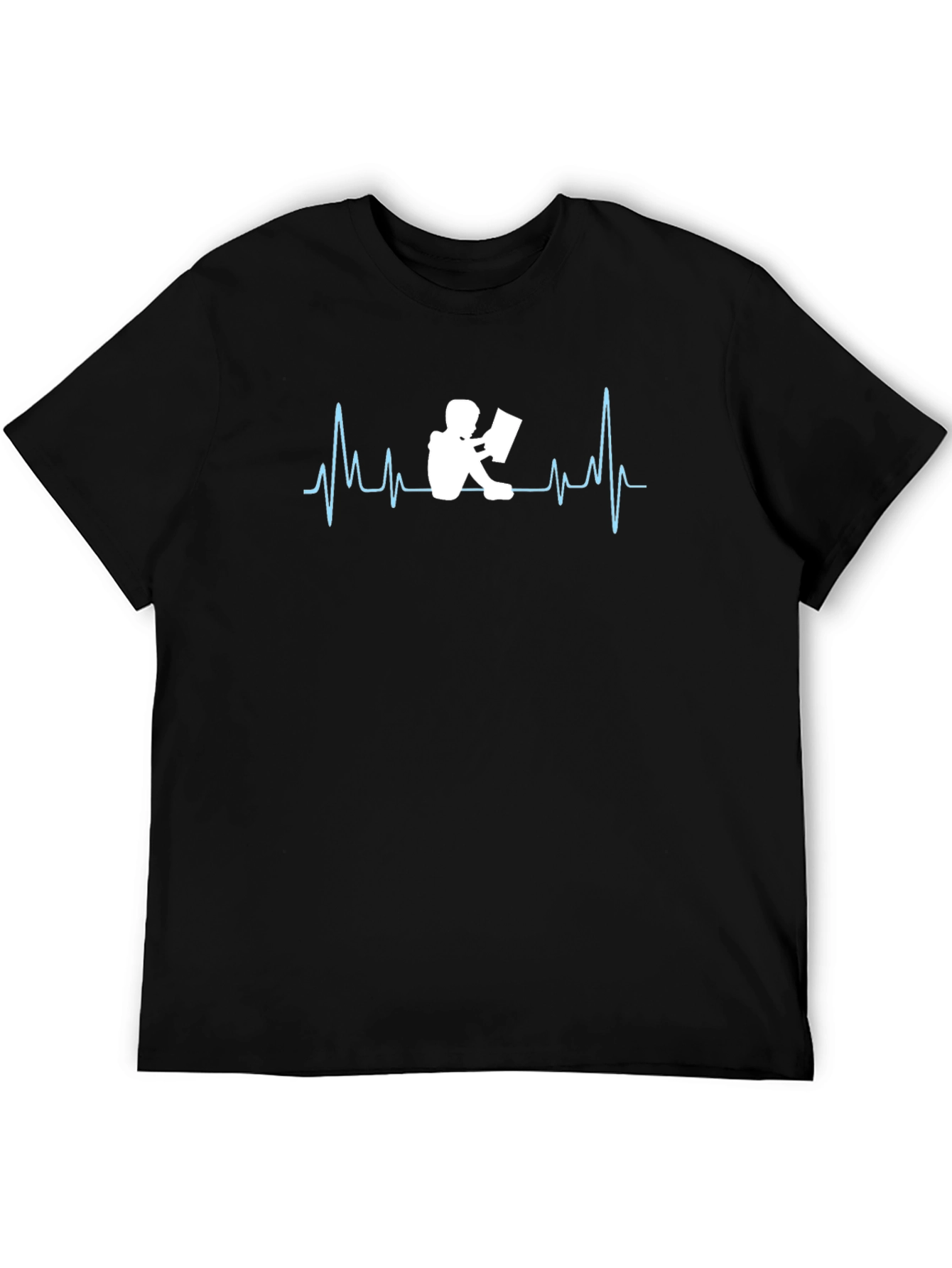 Heartbeat Reader T-Shirt - Book Lovers Tee