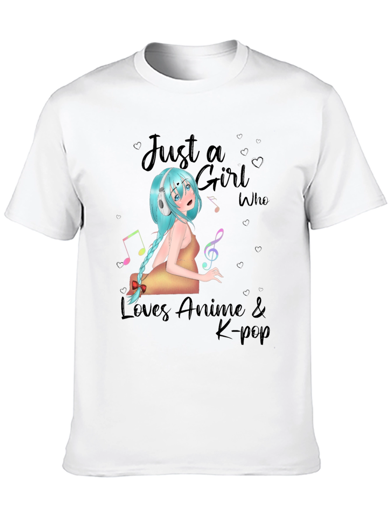 Anime & K-pop Girl Tee