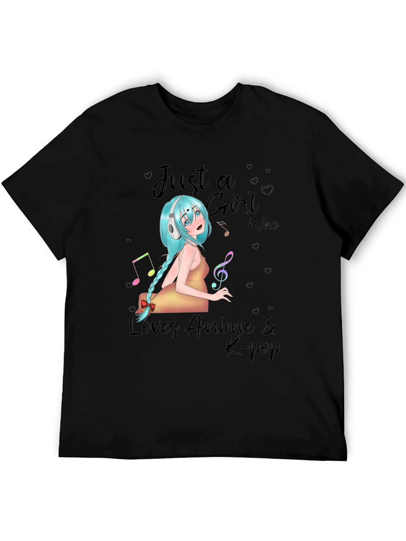 Anime & K-pop Girl Tee