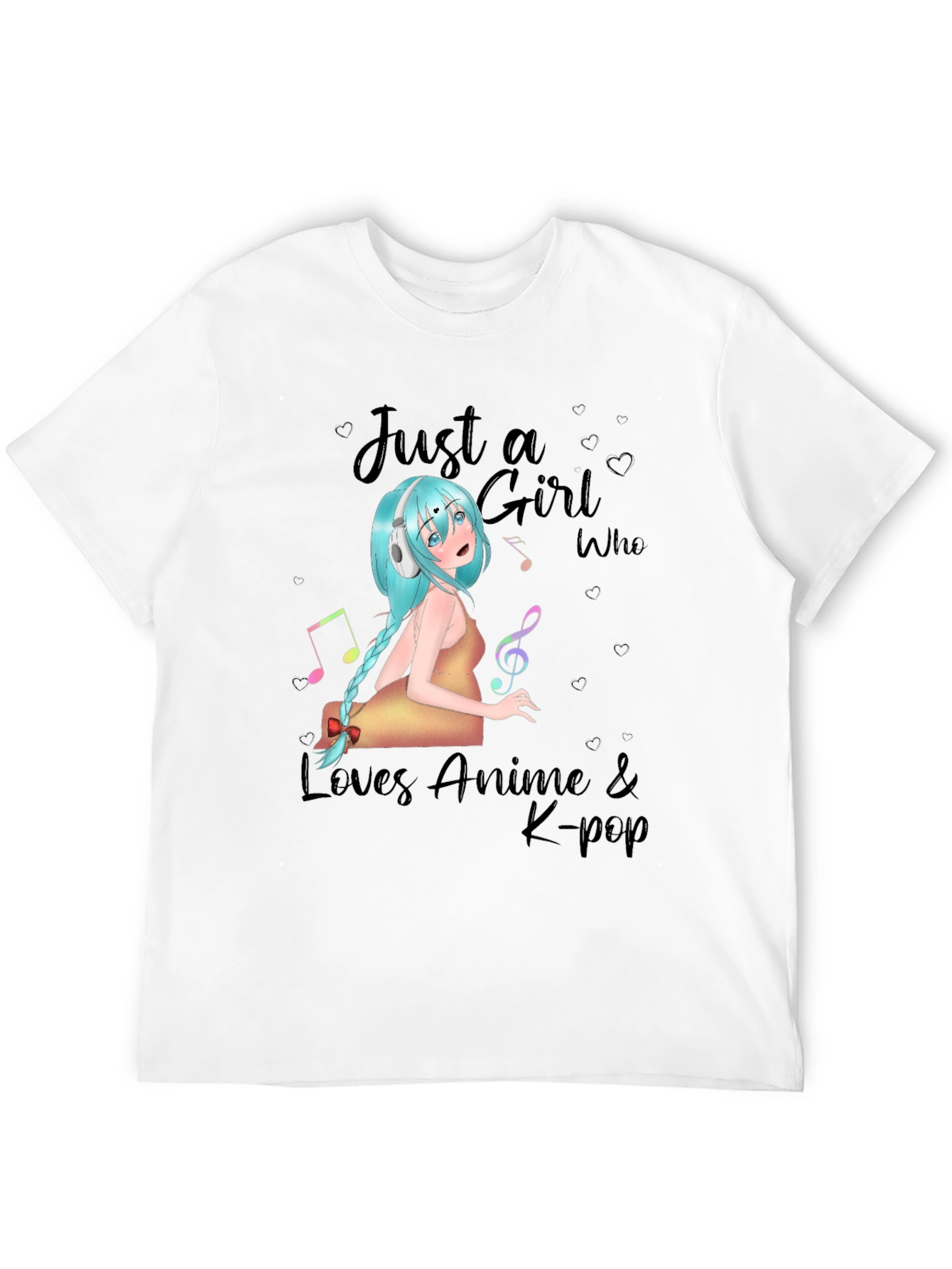 Anime & K-pop Girl Tee