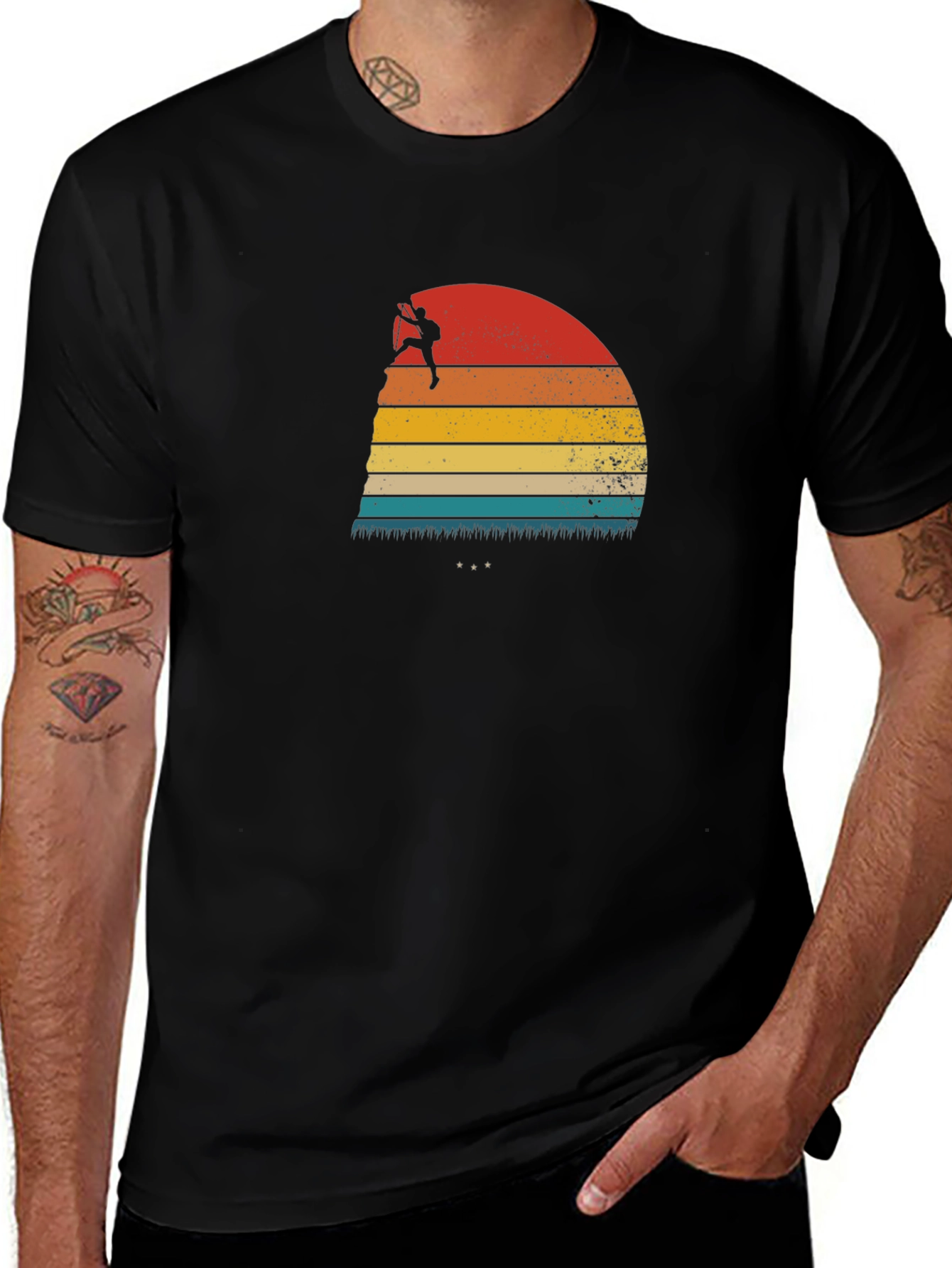 Retro Climber Graphic T-Shirt