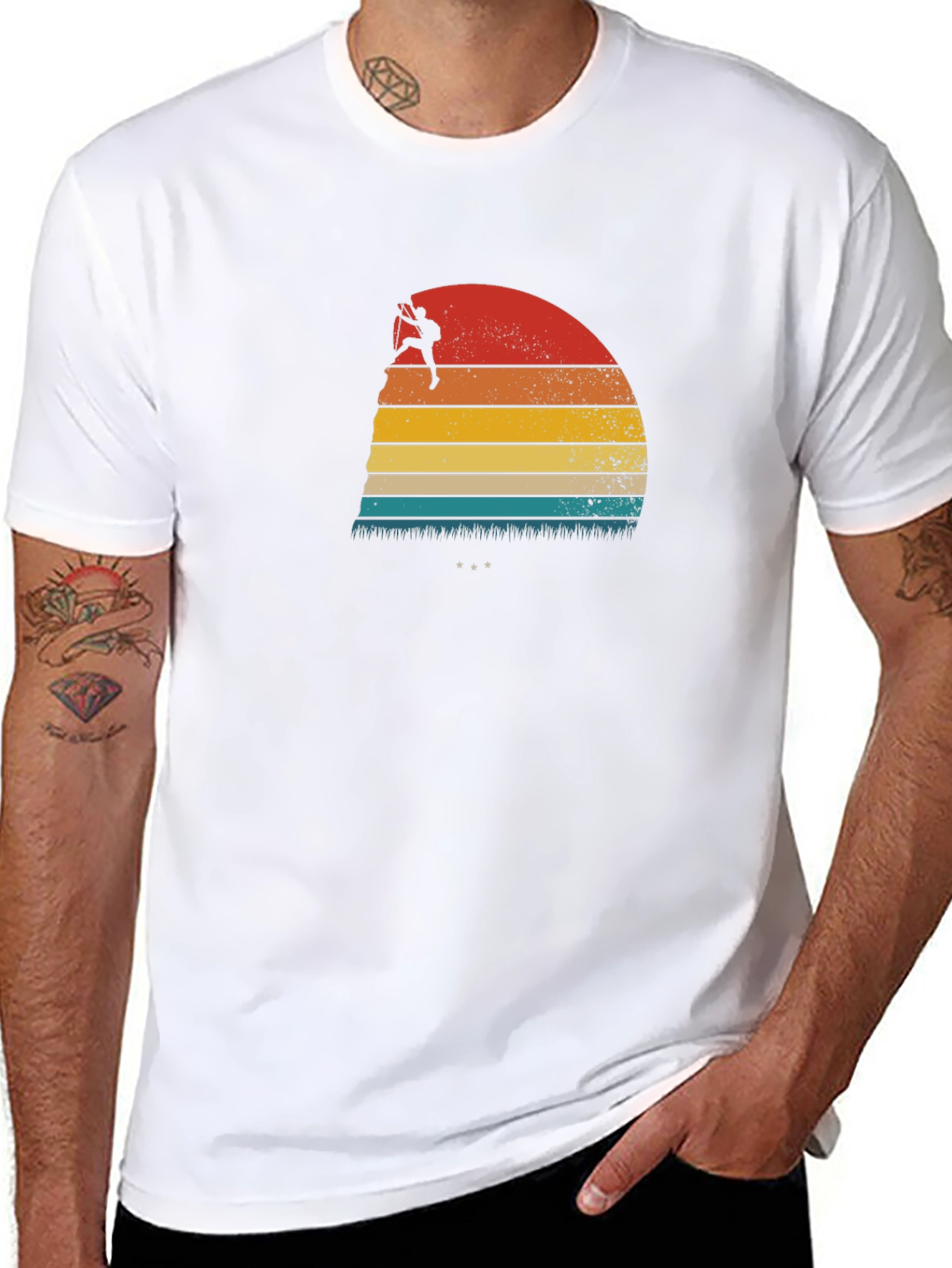 Retro Climber Graphic T-Shirt