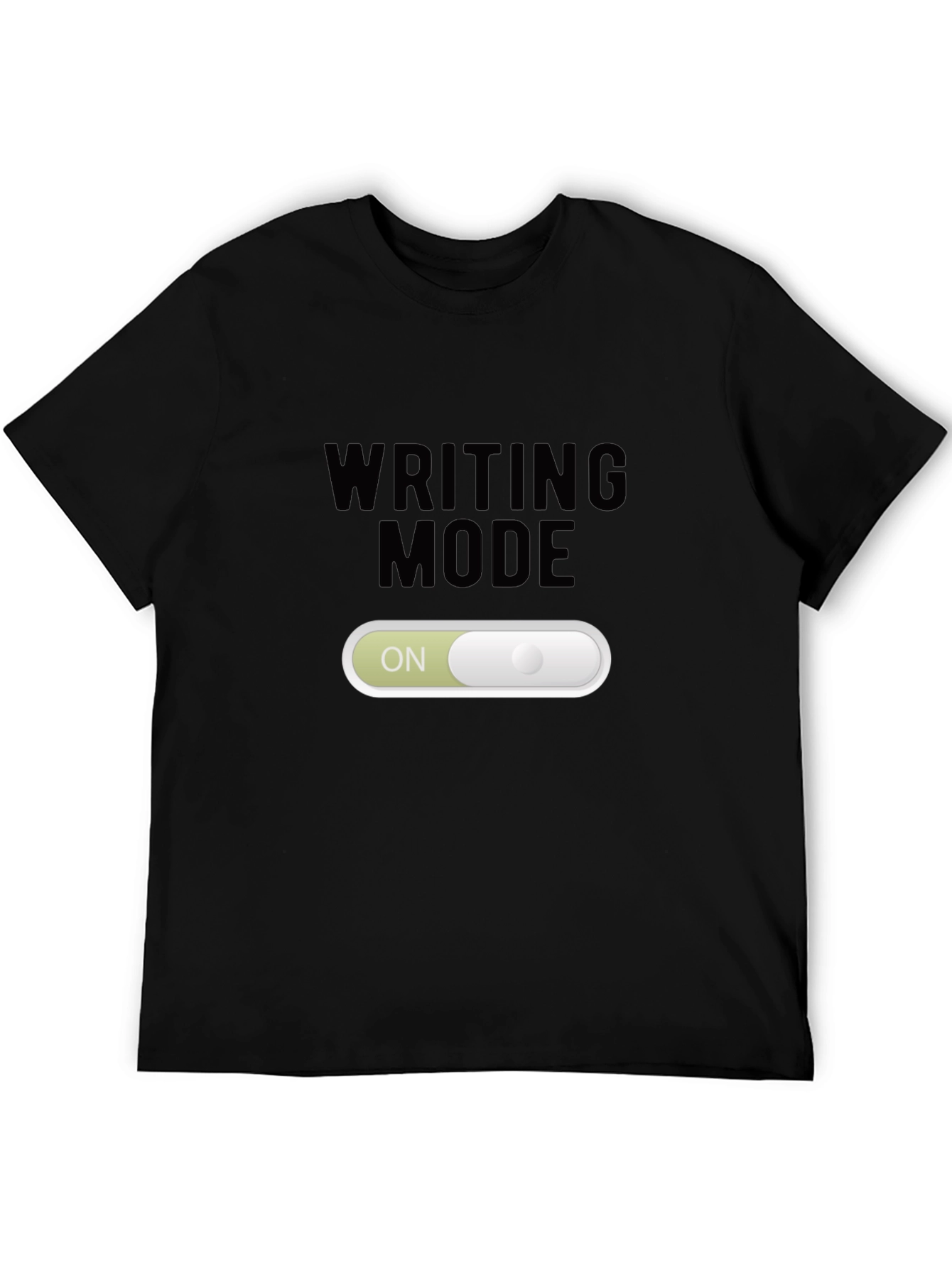 Writing Mode On T-Shirt - Creative Apparel