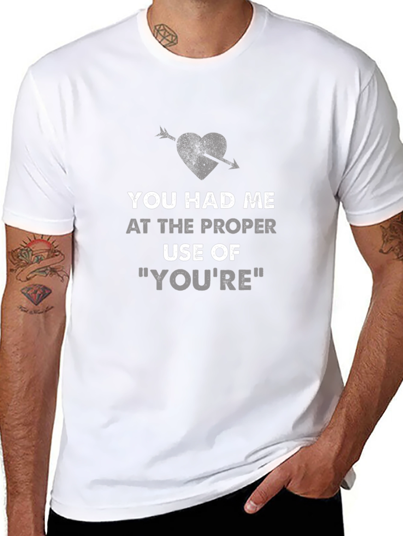 Grammar Geek T-Shirt - You Had Me at Youre