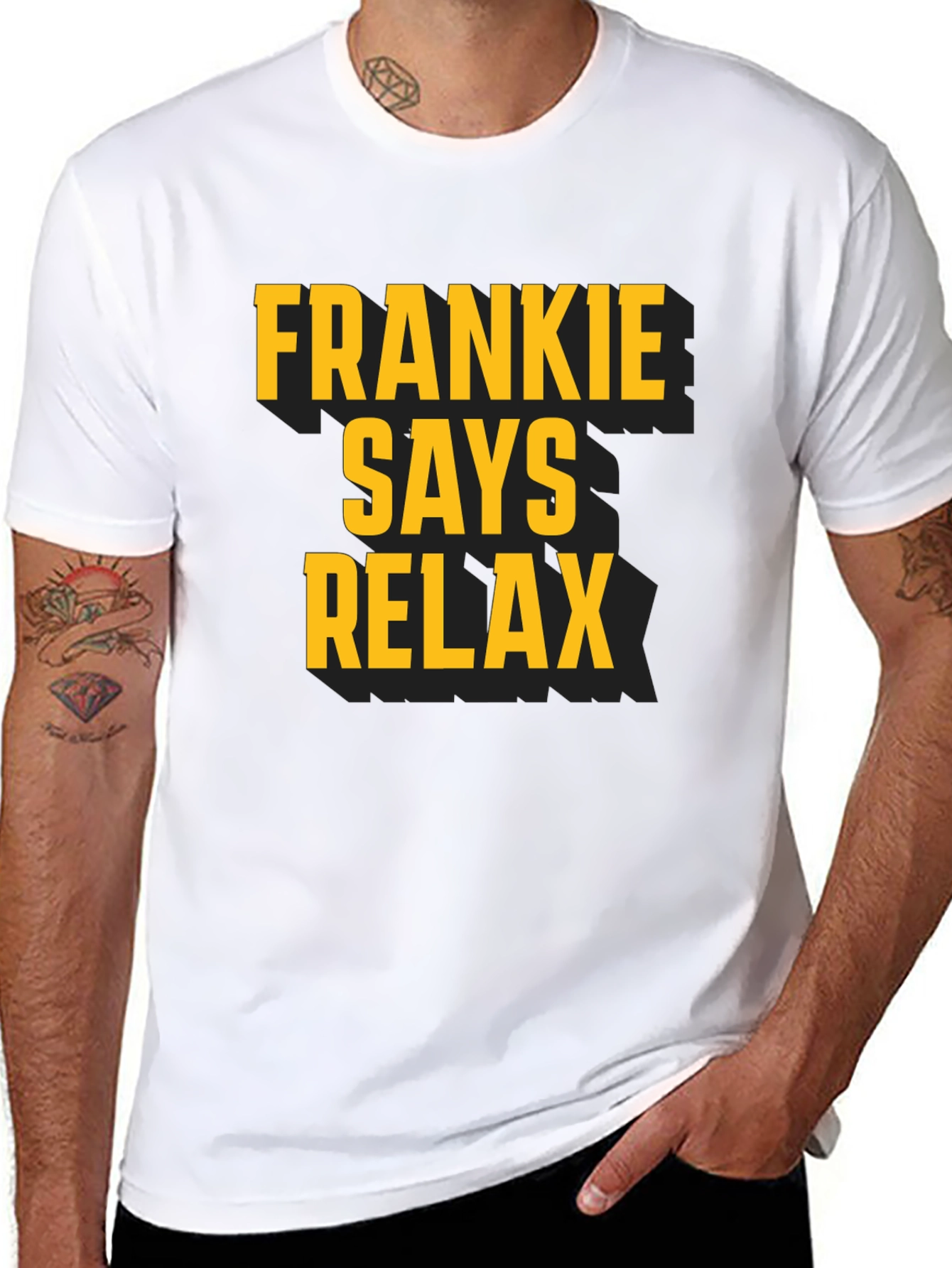 Frankie Says Relax T-Shirt - Retro Style
