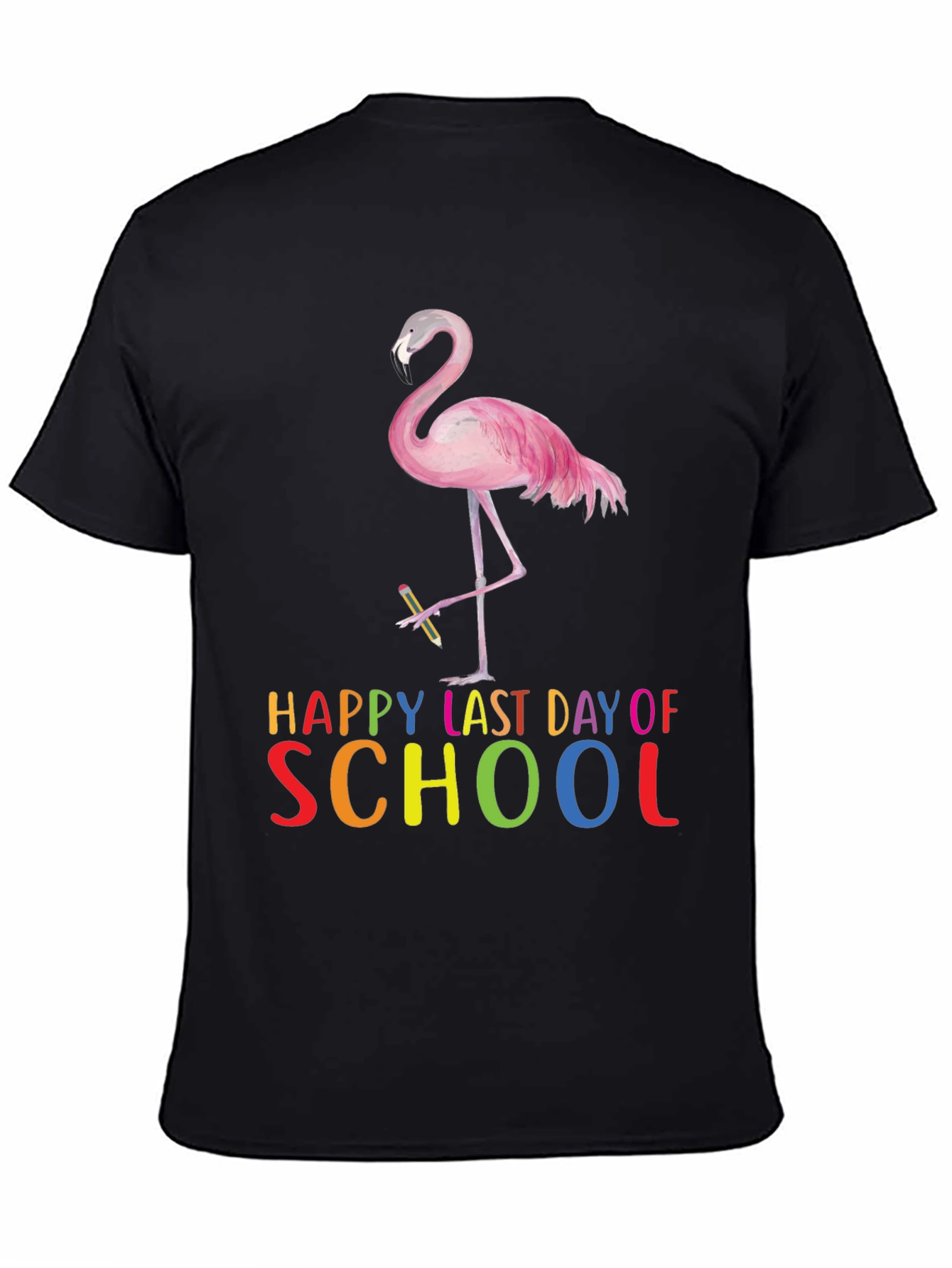 Happy Last Day of School Flamingo T-Shirt
