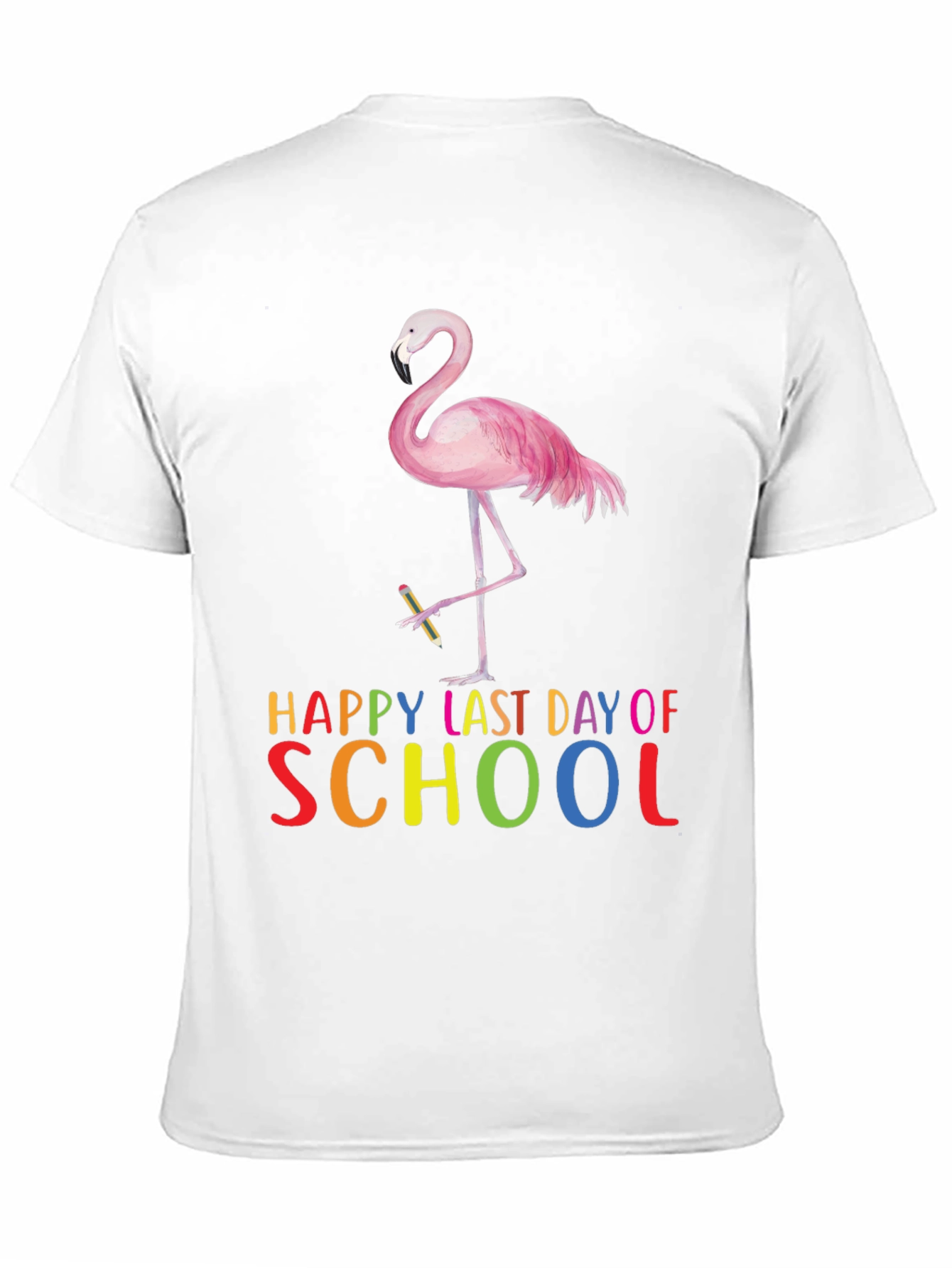 Happy Last Day of School Flamingo T-Shirt