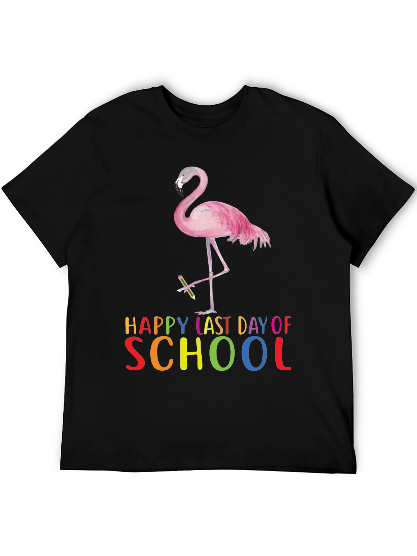 Happy Last Day of School Flamingo T-Shirt