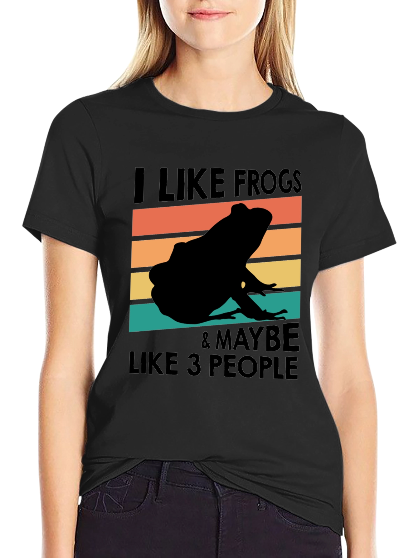 I Like Frogs & Maybe Like 3 People T-Shirt