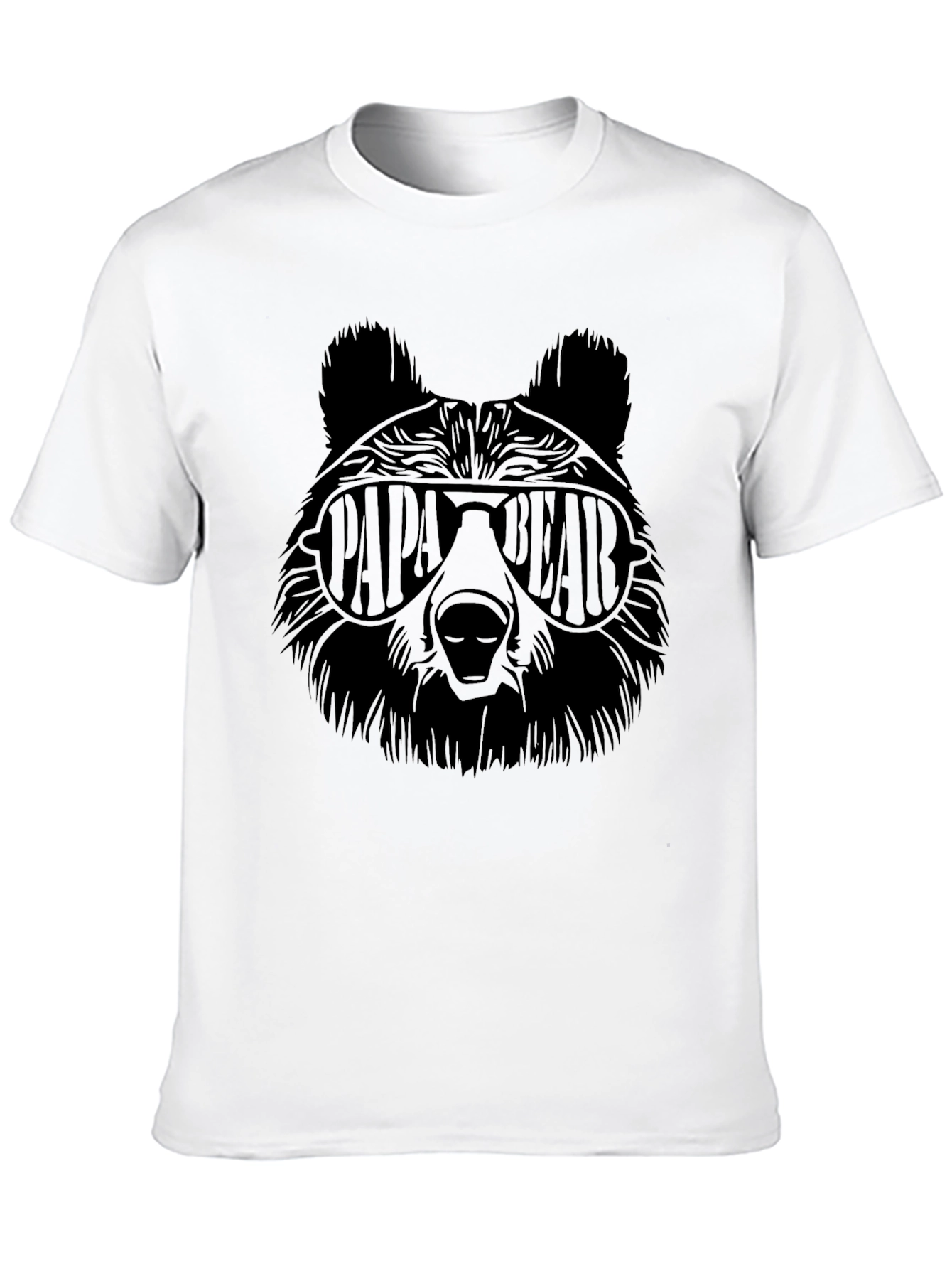 Papa Bear T-Shirt - Cool Dad Gift