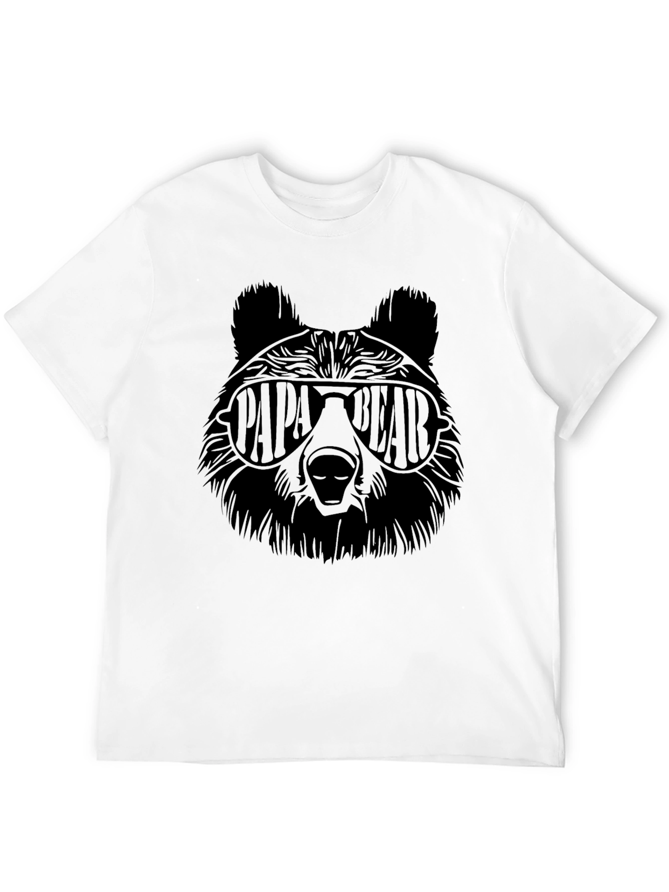 Papa Bear T-Shirt - Cool Dad Gift