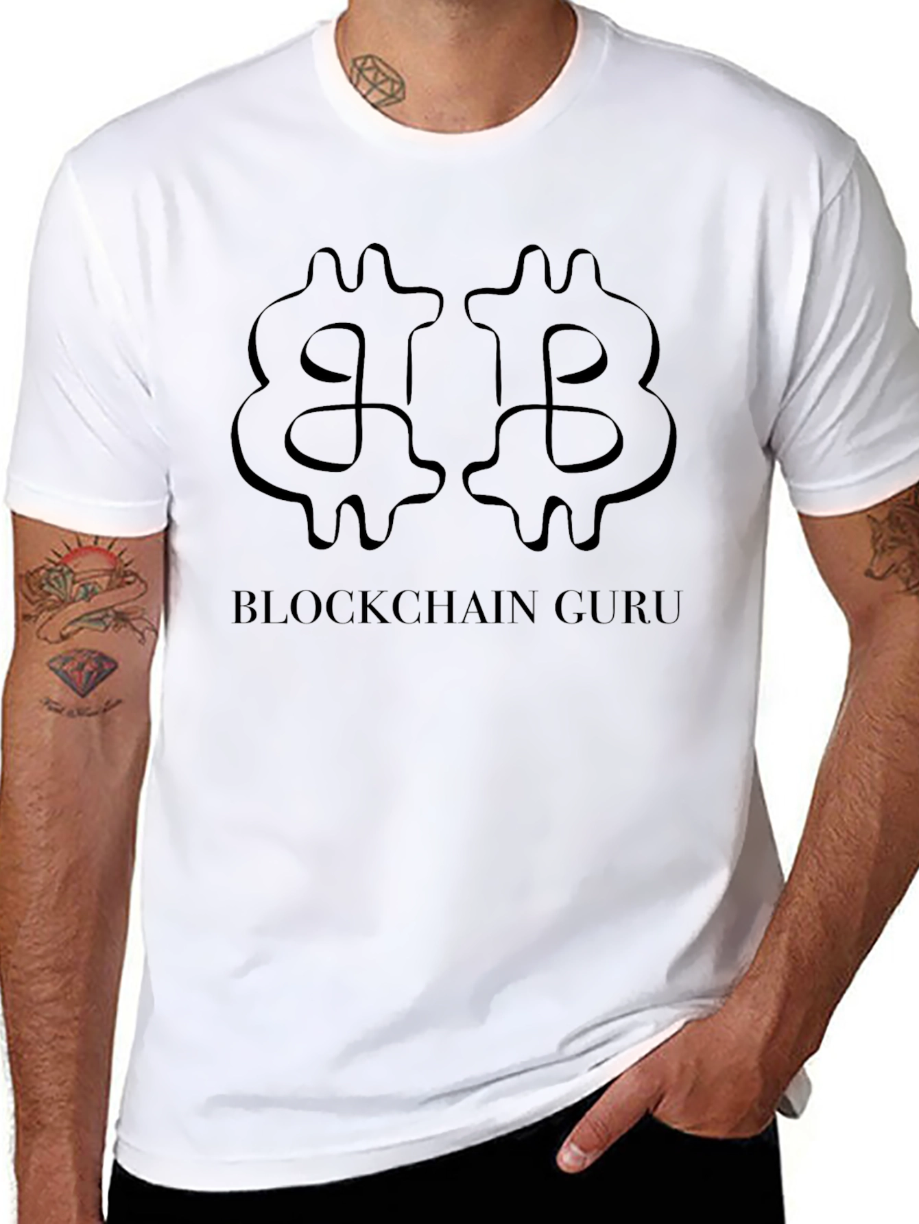Blockchain Guru Black T-Shirt