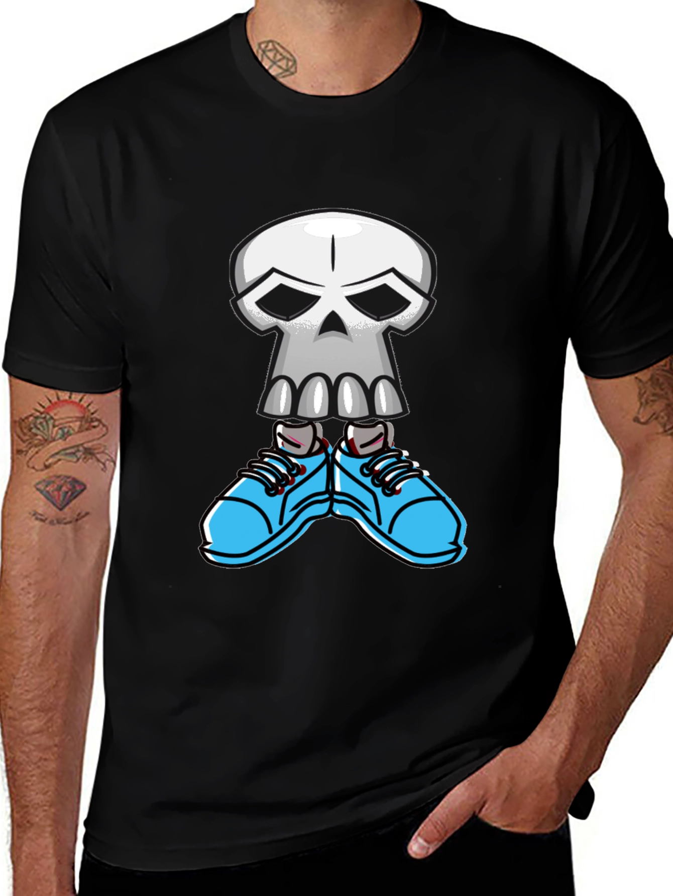 Skull & Sneakers Graphic Tee