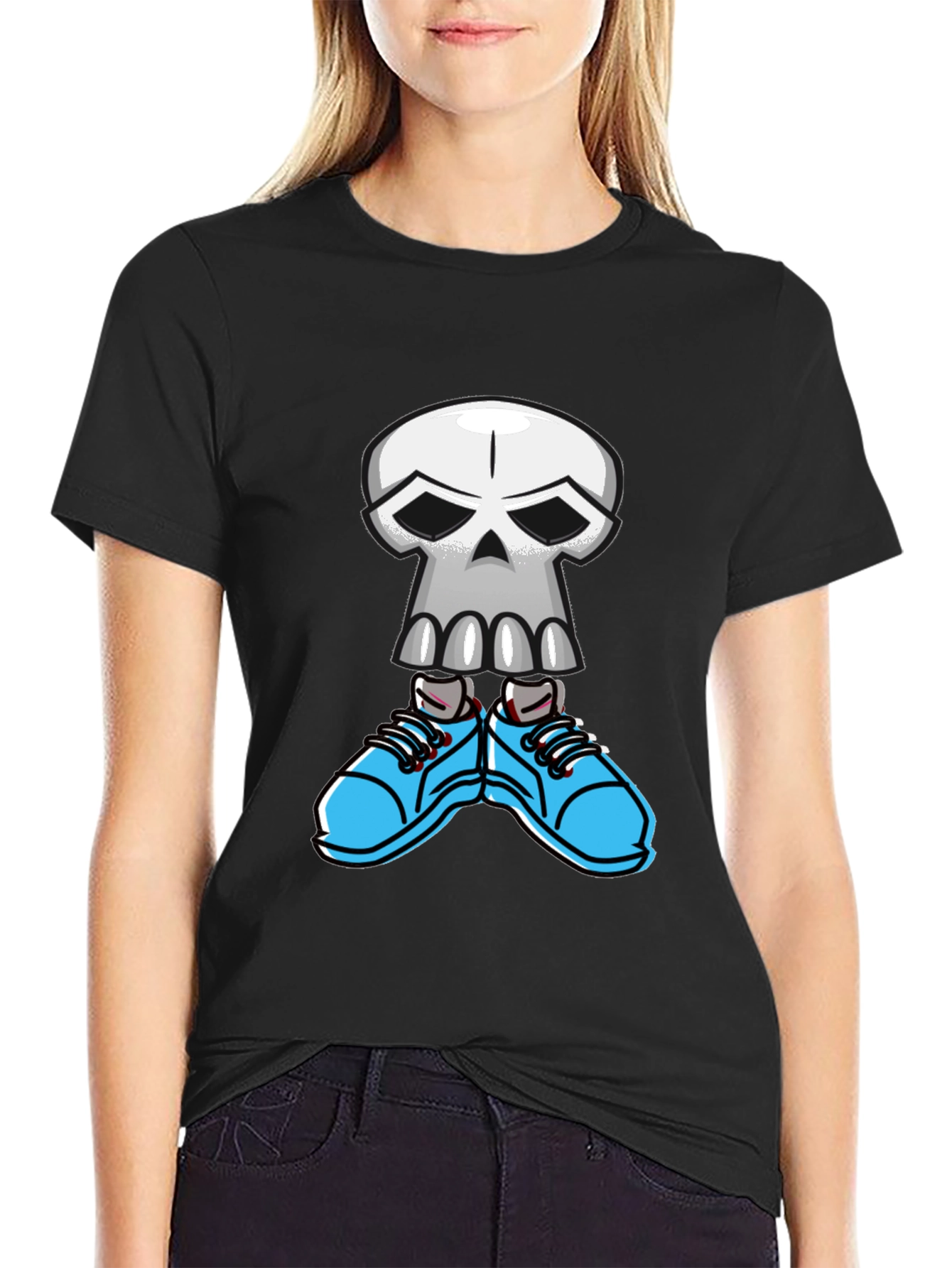 Skull & Sneakers Graphic Tee