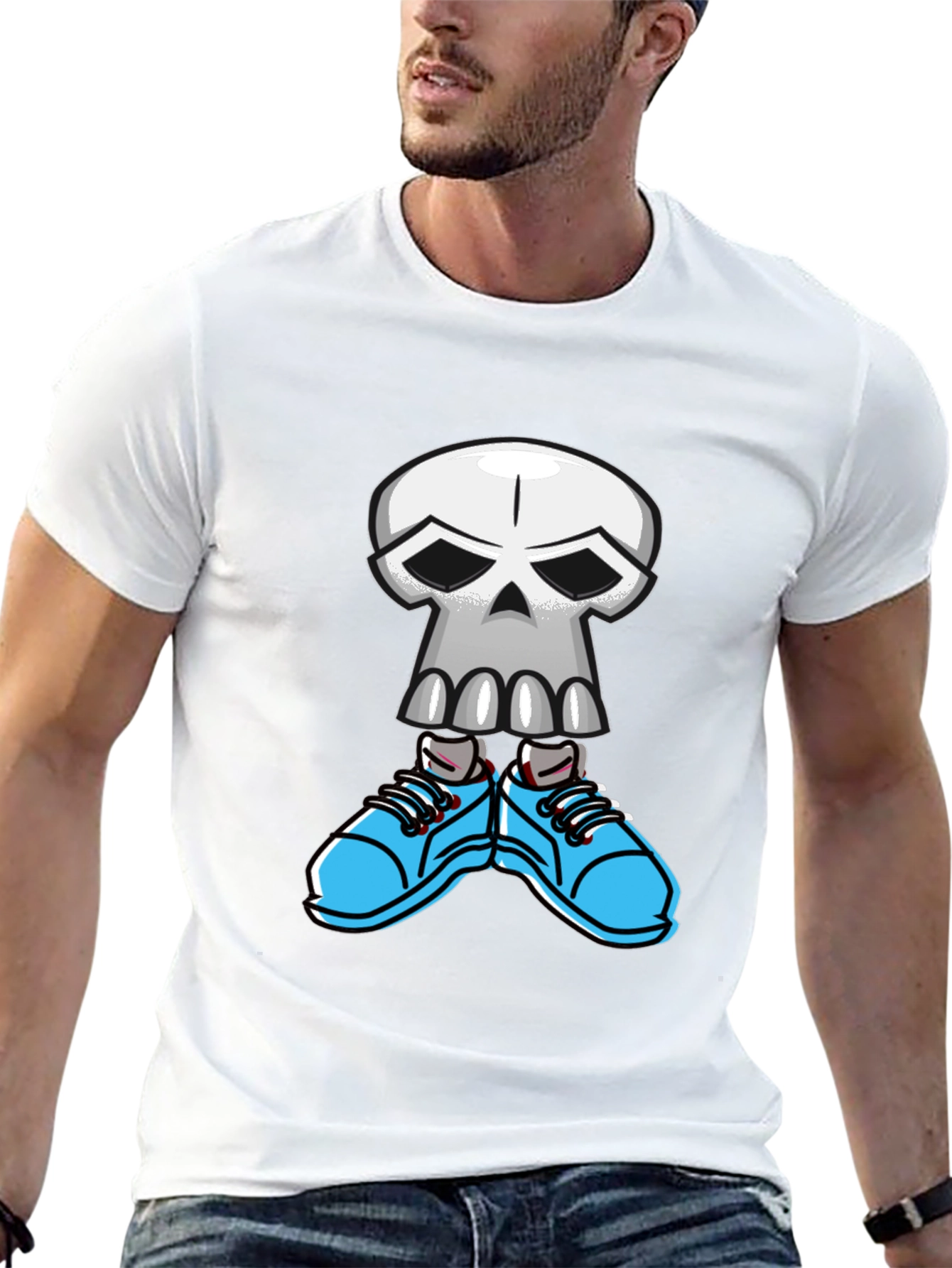 Skull & Sneakers Graphic Tee