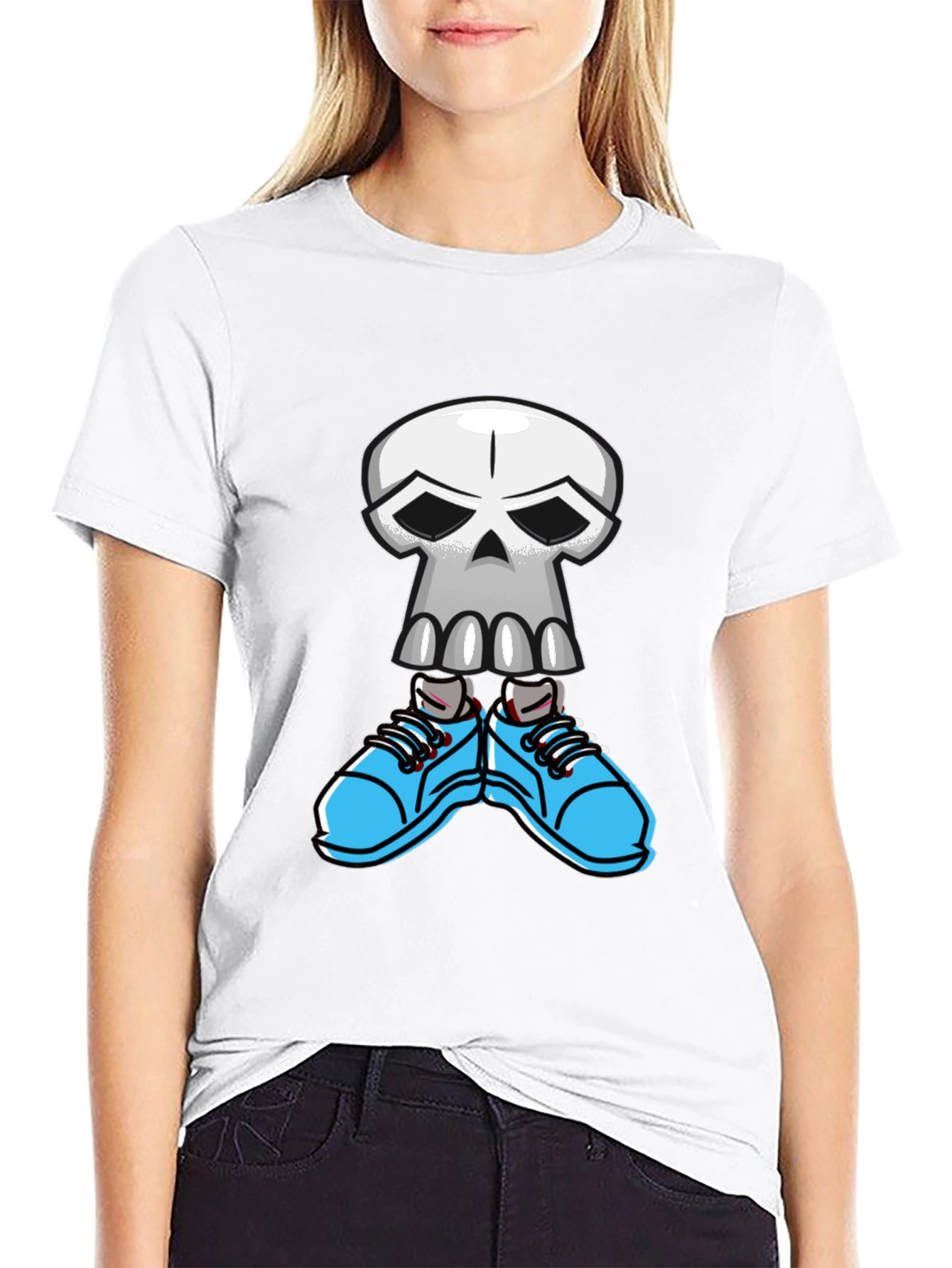 Skull & Sneakers Graphic Tee