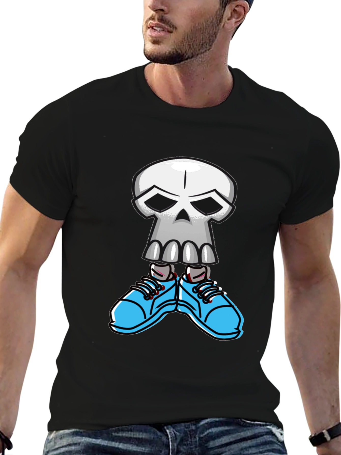 Skull & Sneakers Graphic Tee
