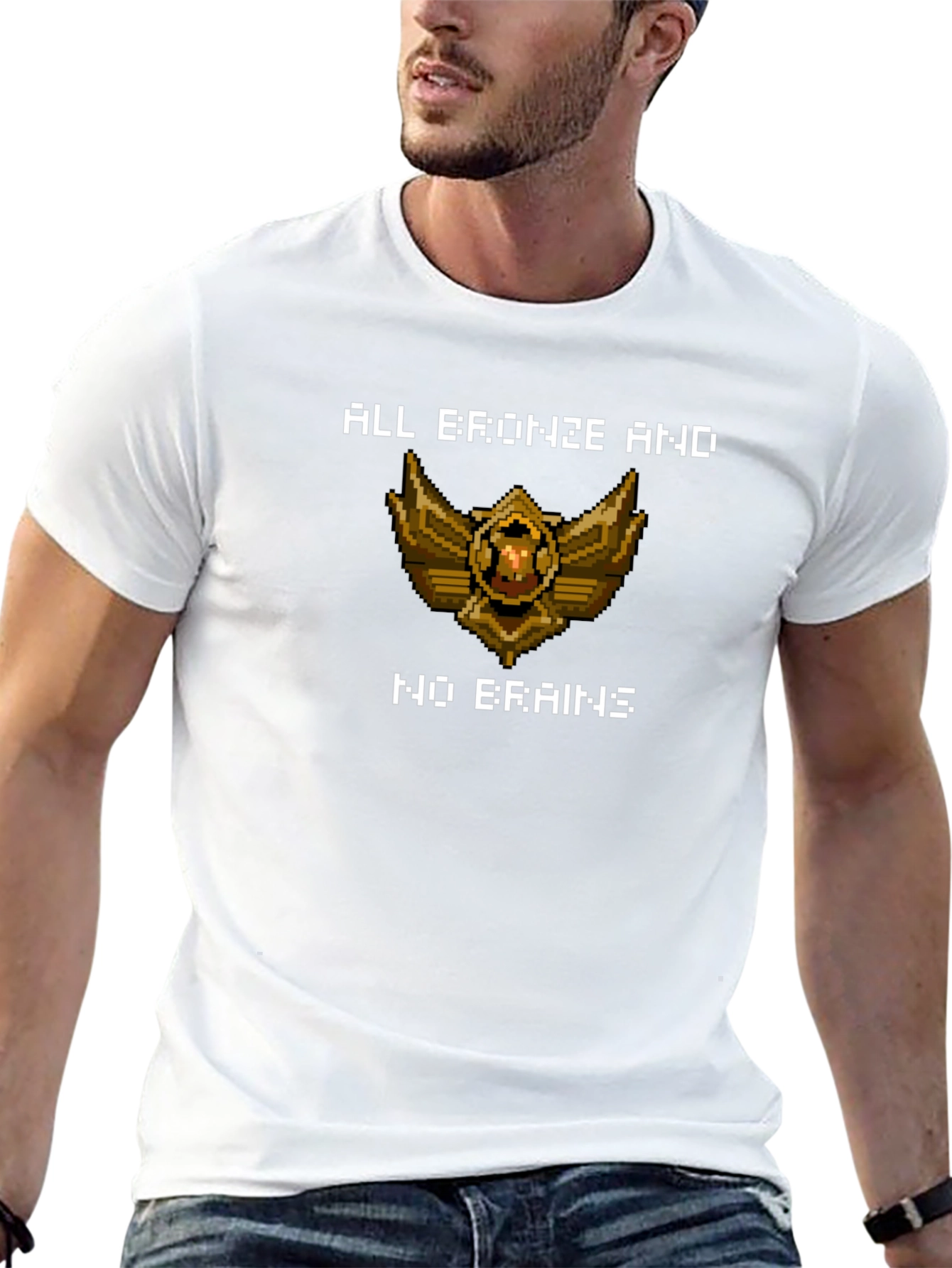 All Bronze And No Brains T-Shirt