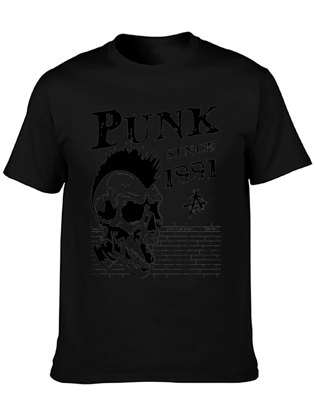 Punk Since 1991 Skull Graphic T-Shirt