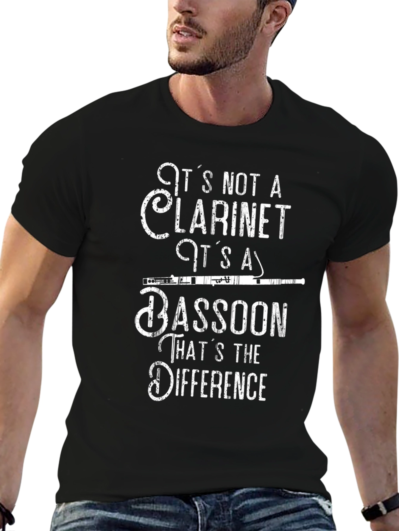 Bassoon T-Shirt - Its Not a Clarinet