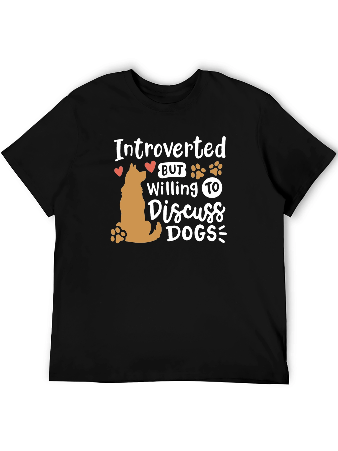 Introverted Dog Lover T-Shirt