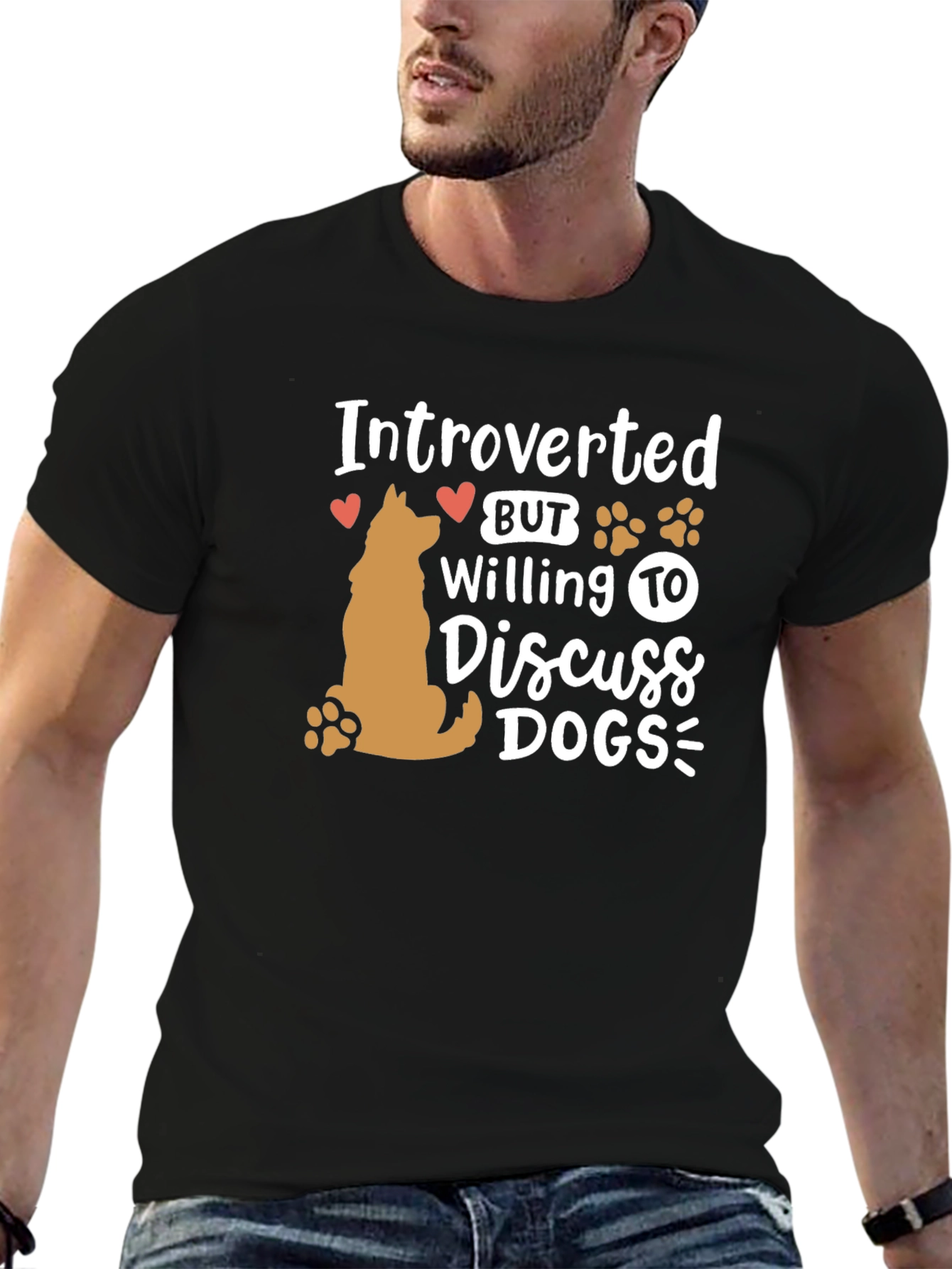 Introverted Dog Lover T-Shirt