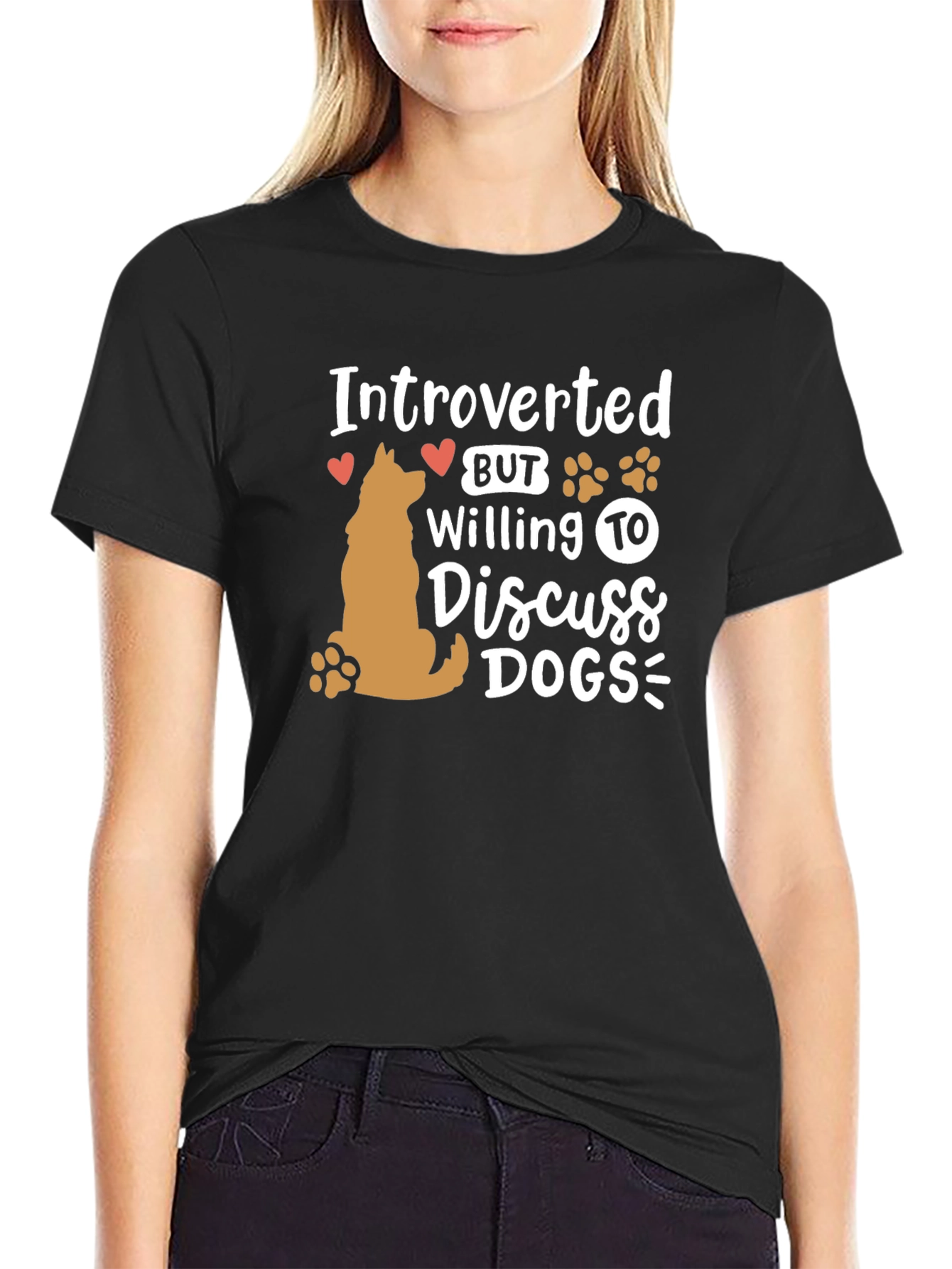 Introverted Dog Lover T-Shirt