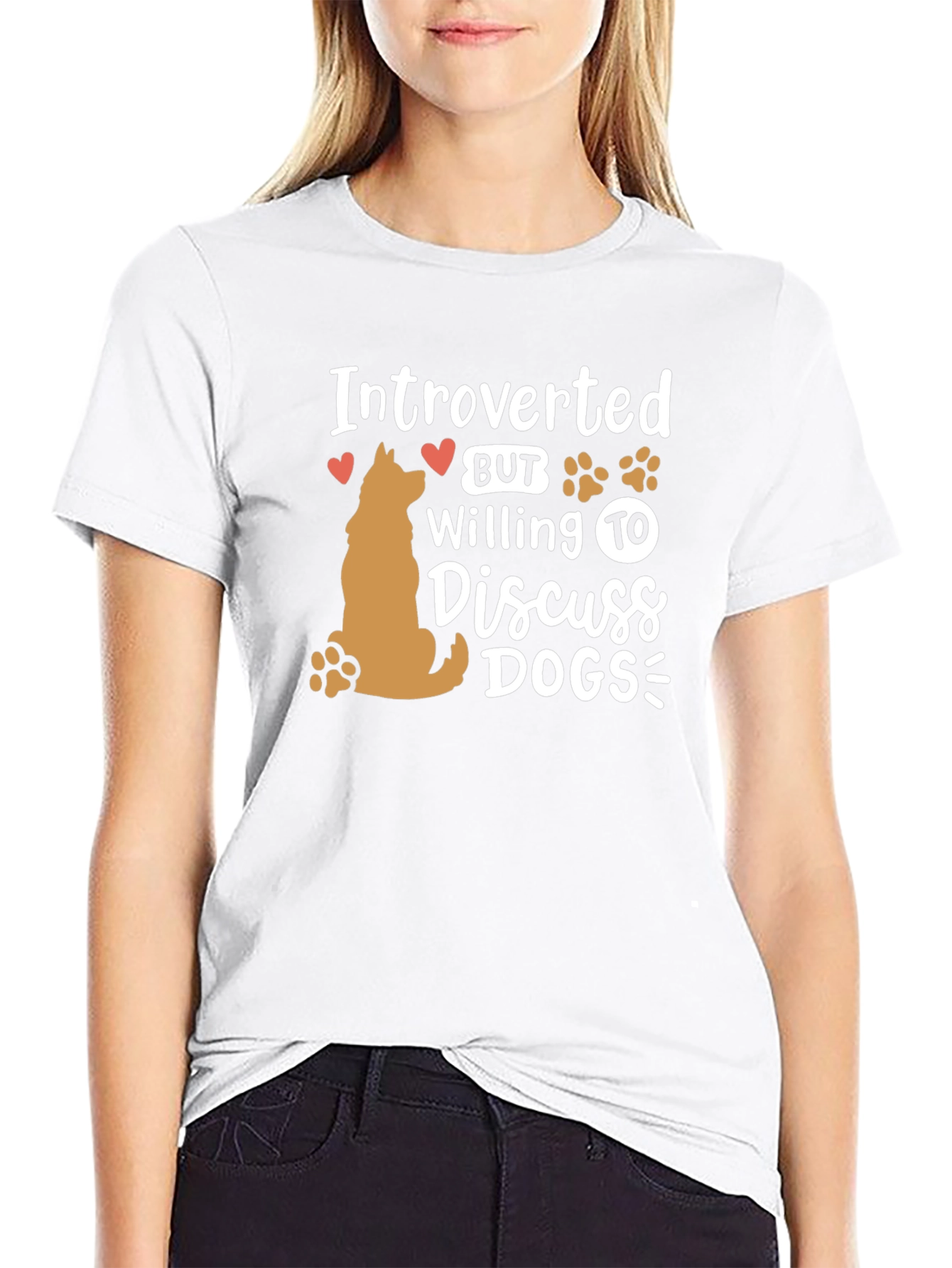 Introverted Dog Lover T-Shirt