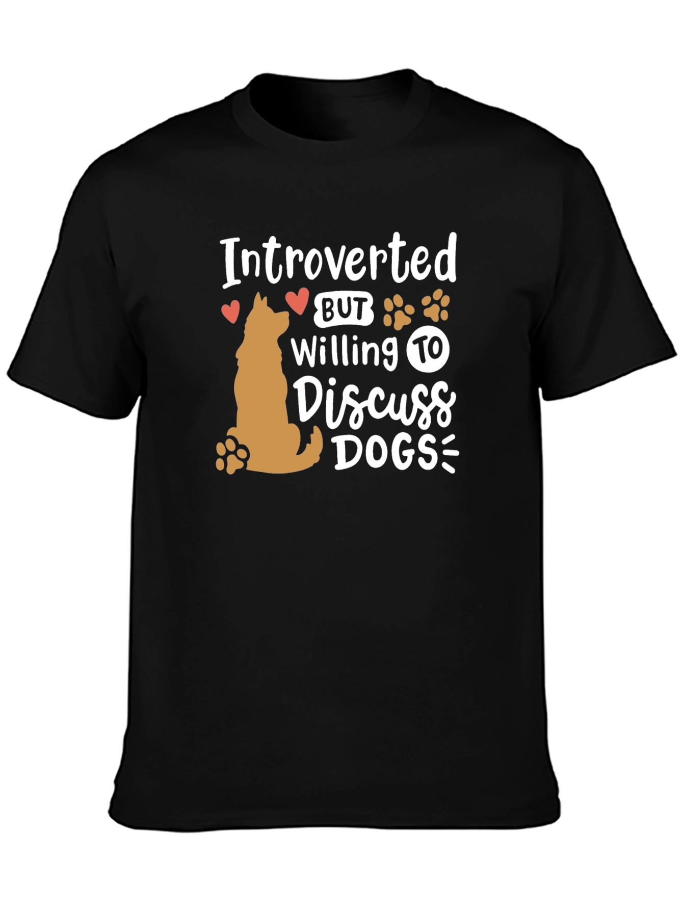 Introverted Dog Lover T-Shirt